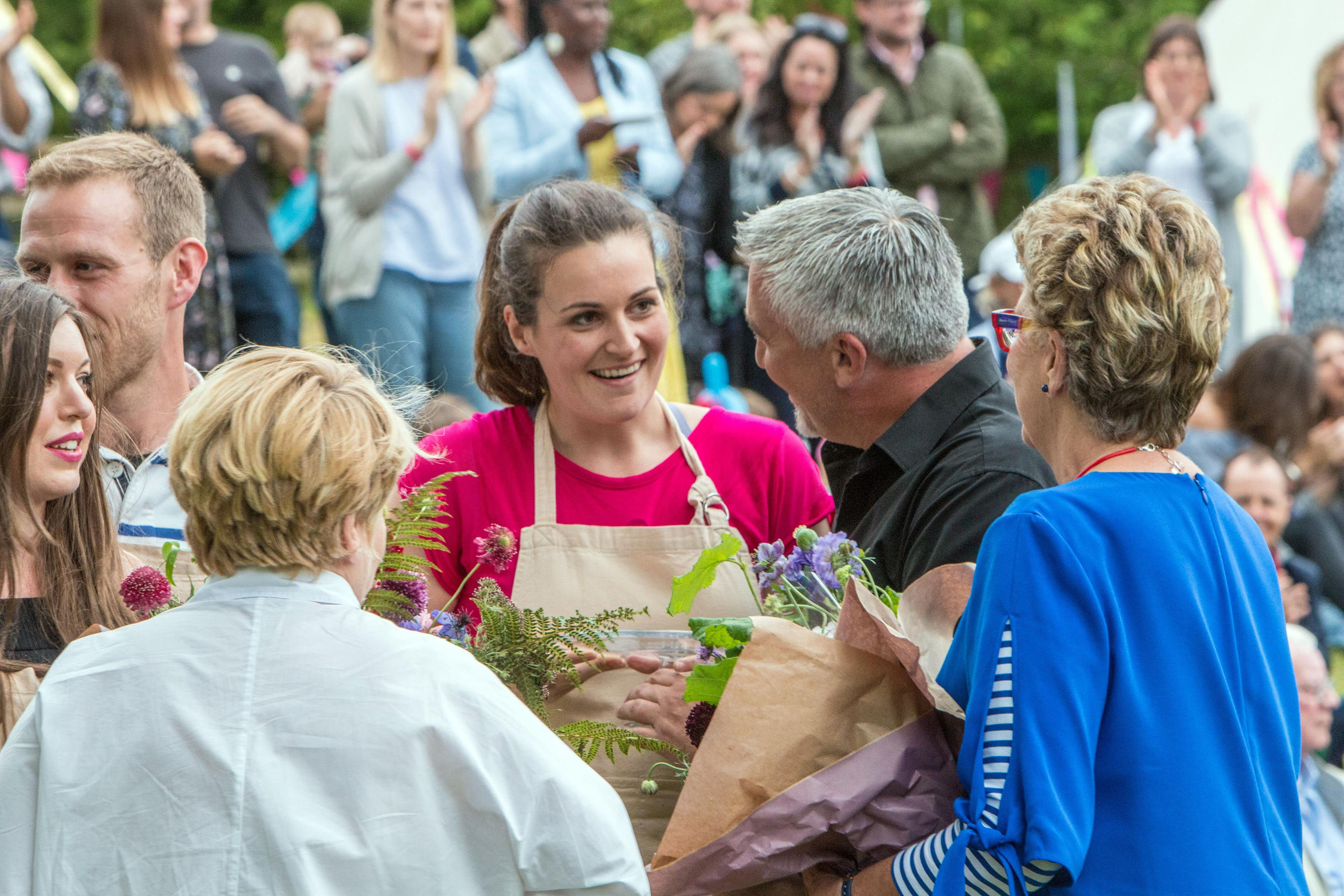 Sophie Faldo, who has been crowned the winner of The Great British Bake Off 2017. (Mark Bourdillon/Channel 4 Television/PA Wire)