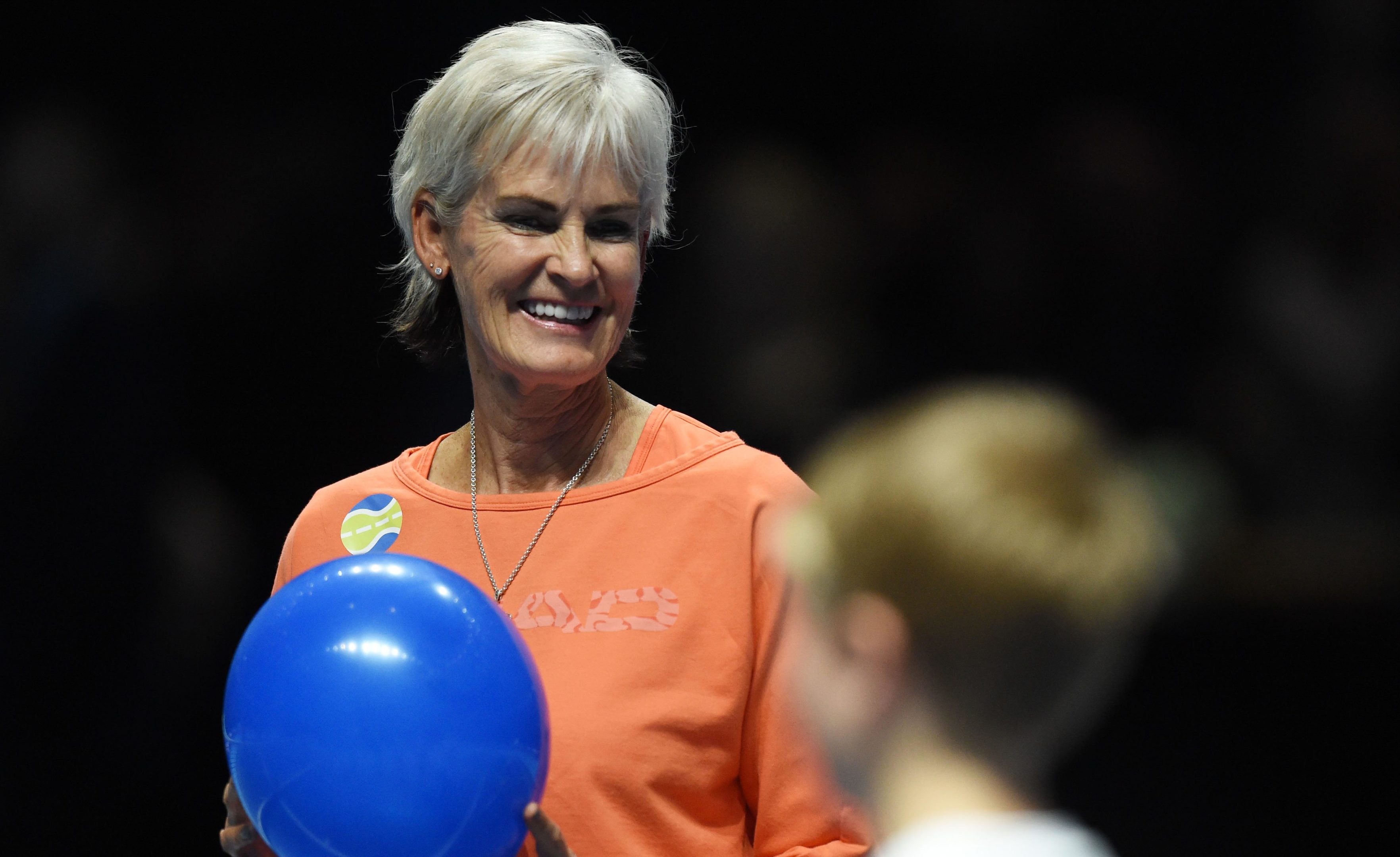 Judy Murray is pictured at this week's Andy Murray Live event (SNS Group / Ross Parker)