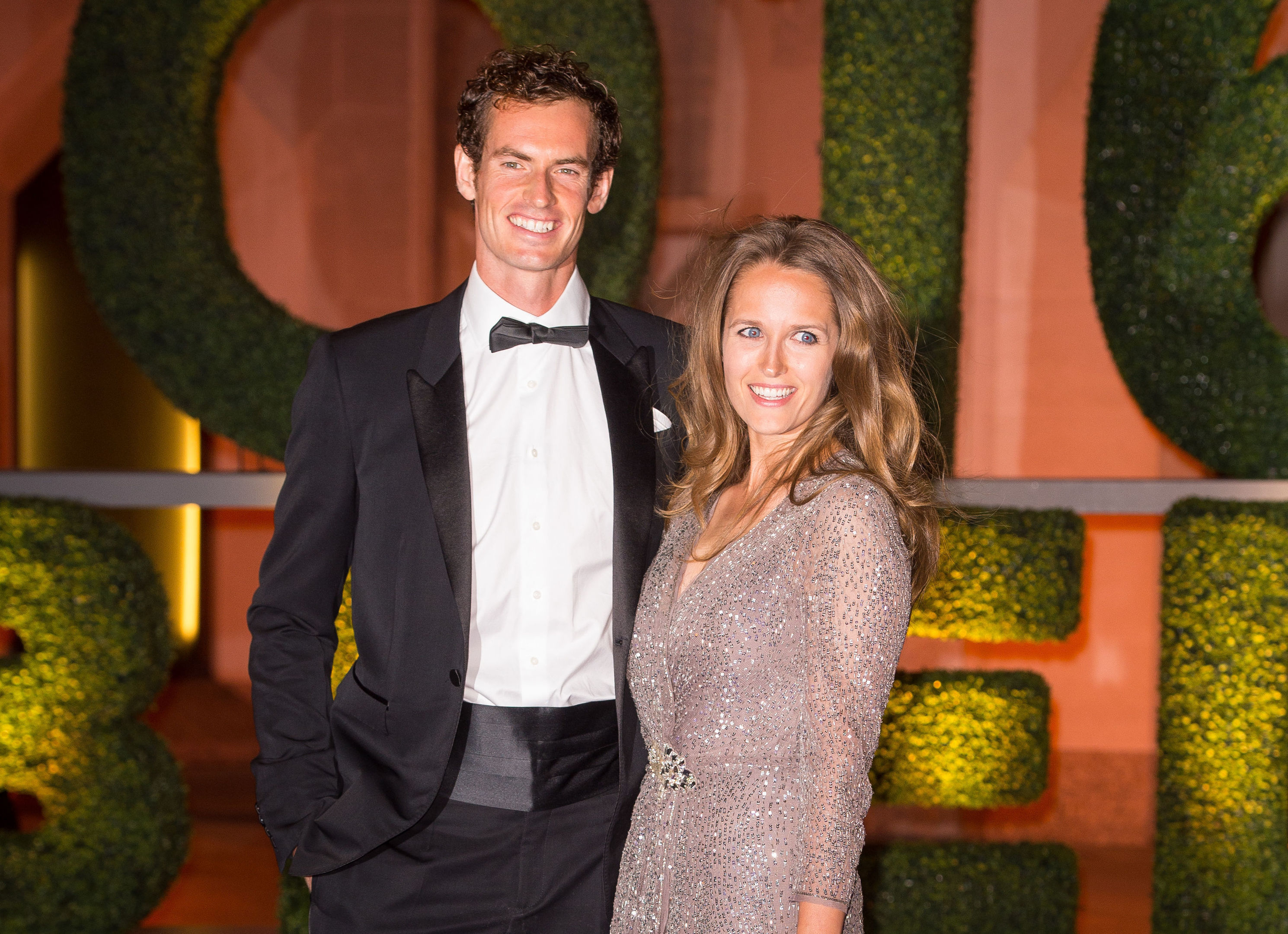 Sir Andy Murray and his wife Kim, who has given birth to their second daughter (Dominic Lipinski/PA Wire)