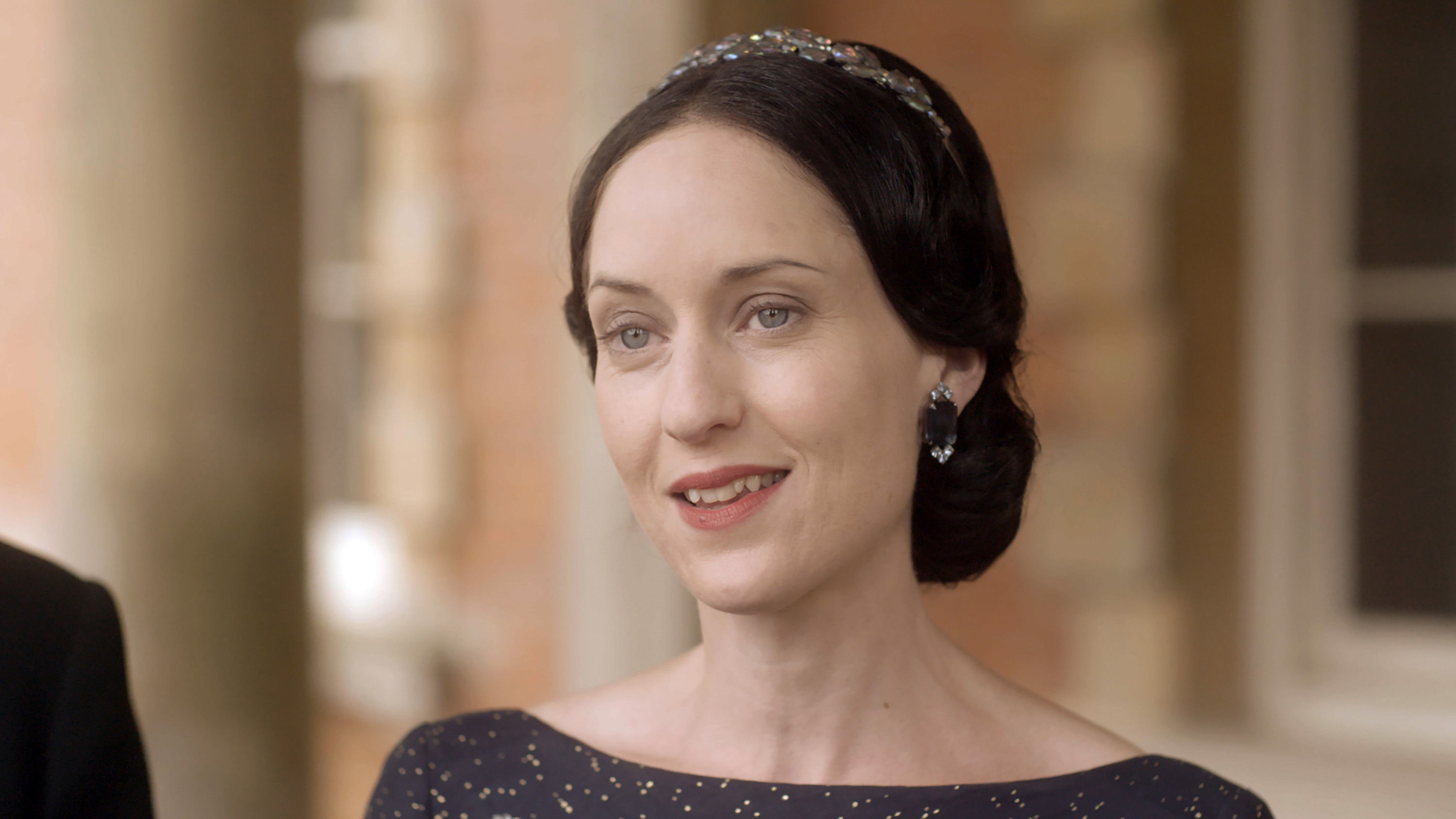 Georgina Rich as Wallis Simpson in the new Channel 5 show