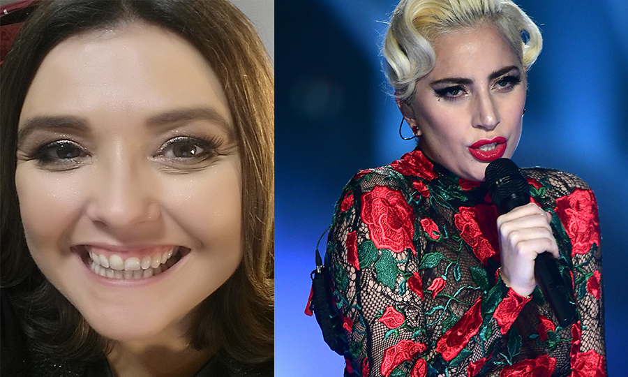 Elizabeth Farrell (left) and singer Lady Gaga both had the condition (Ian West / PA)