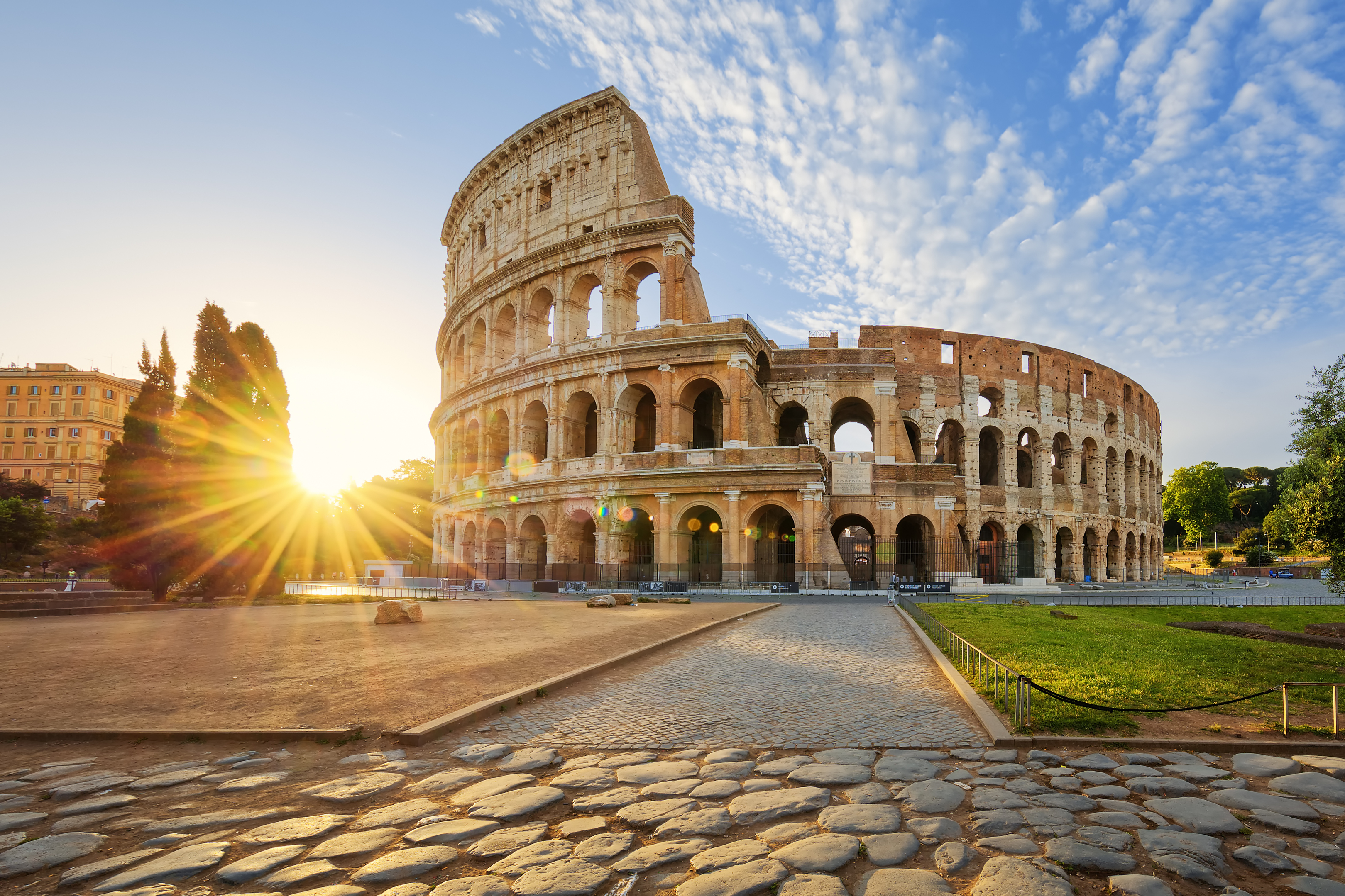 View of Colosseum in Rome (iStock)