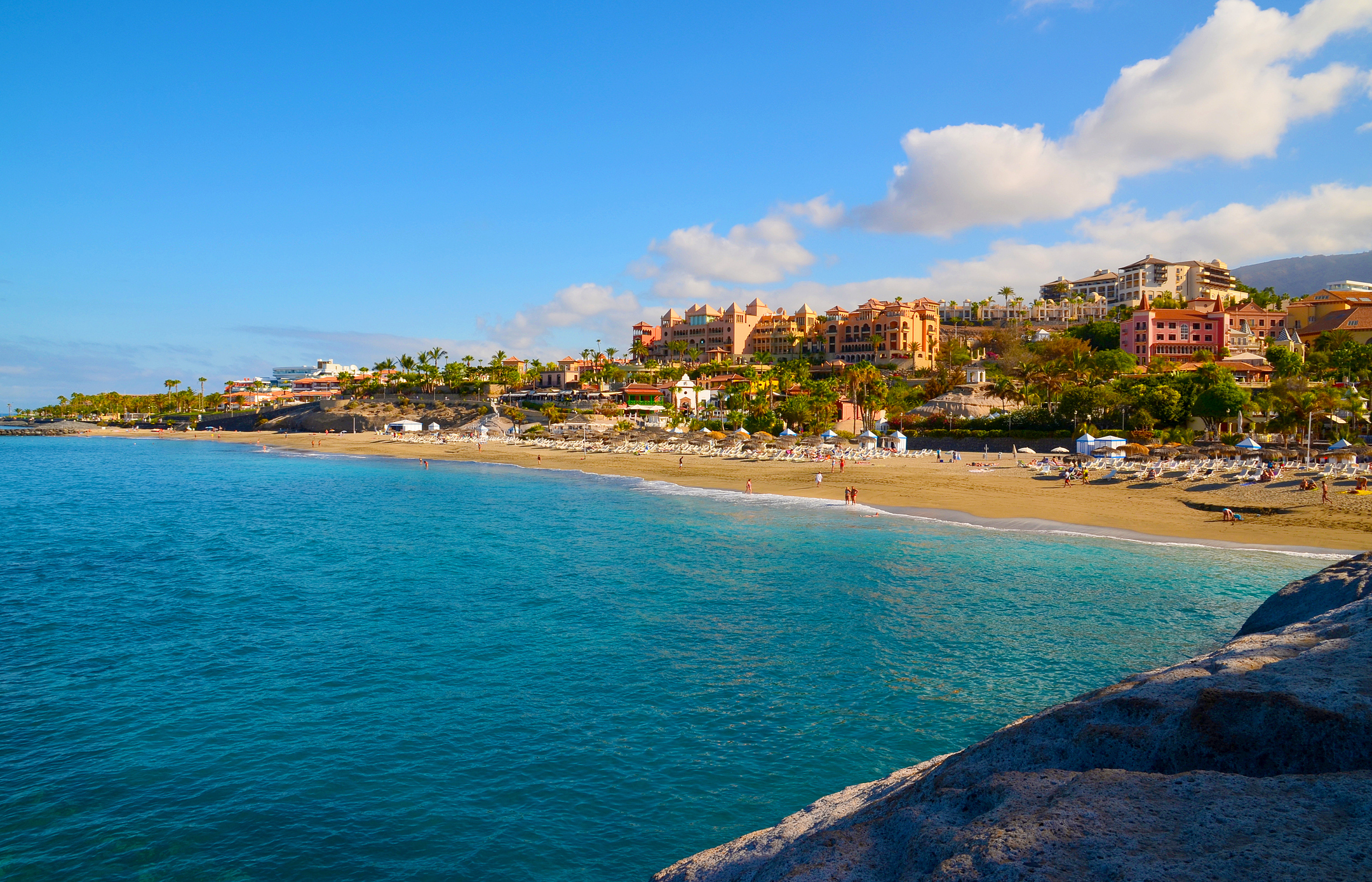 El Duque beach in Costa Adeje, Tenerife (Getty Images)