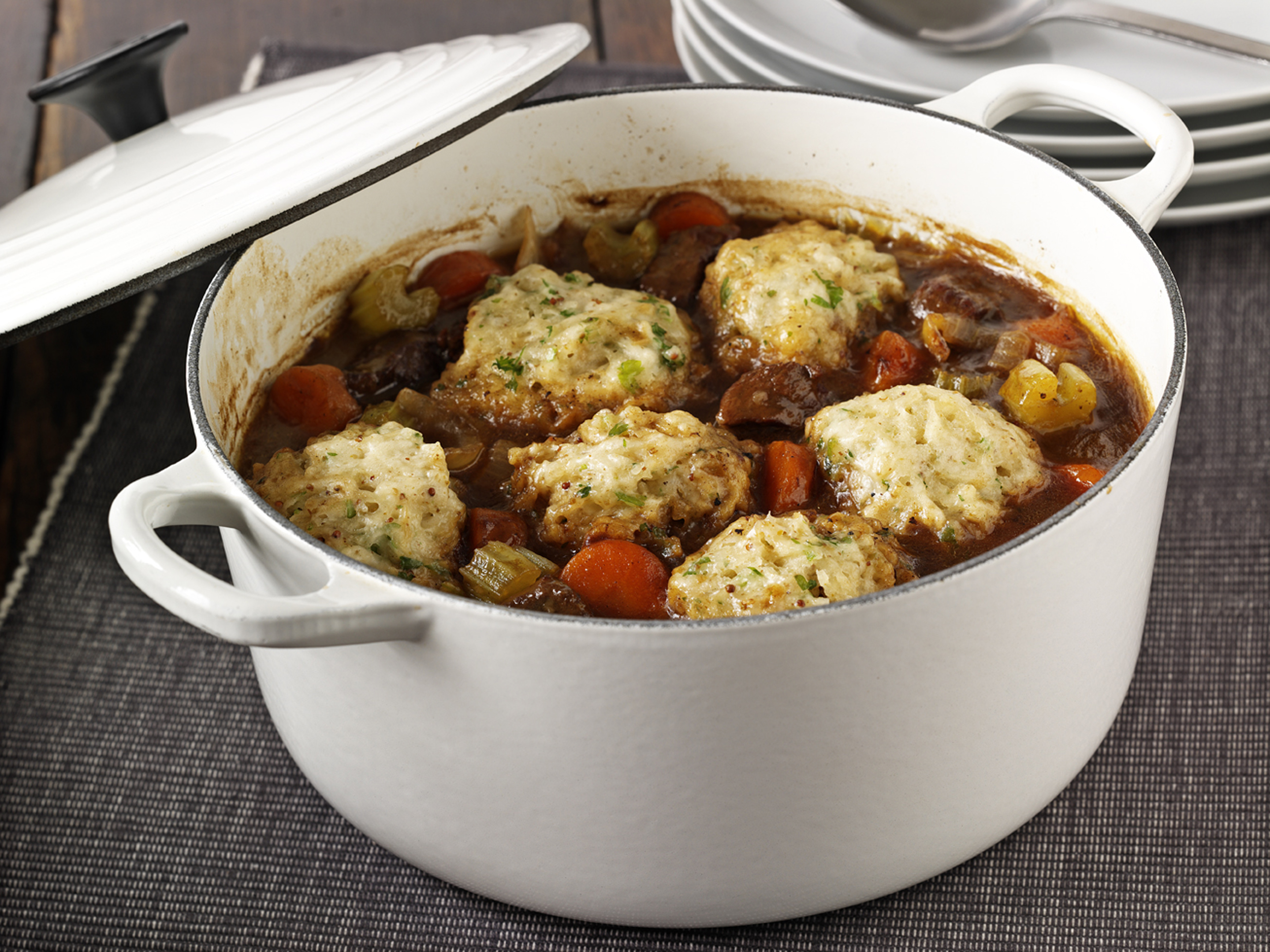 Beef and beer casserole (Tracklements)