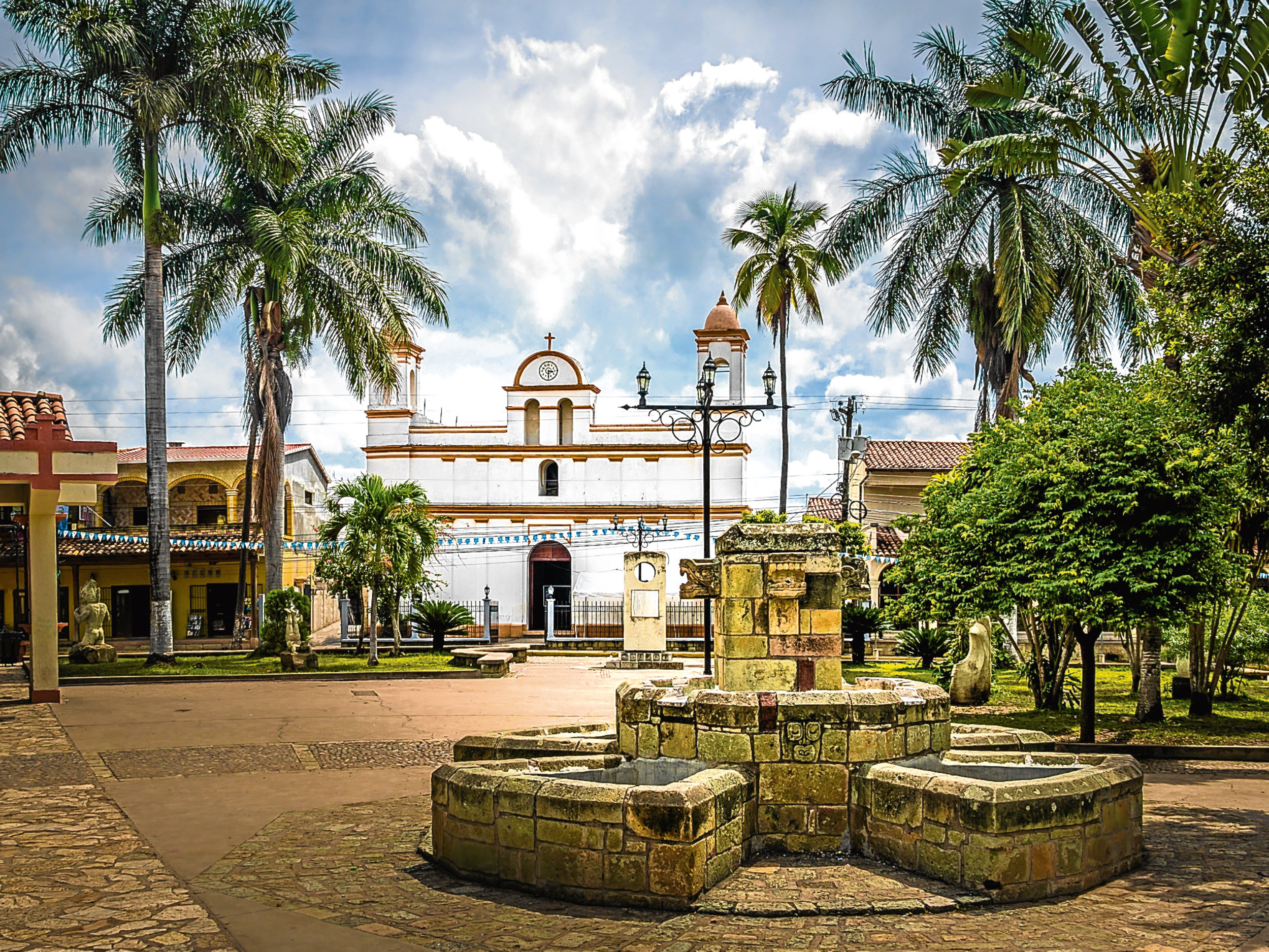 Main square of Copan Ruinas City, Honduras (iStock)