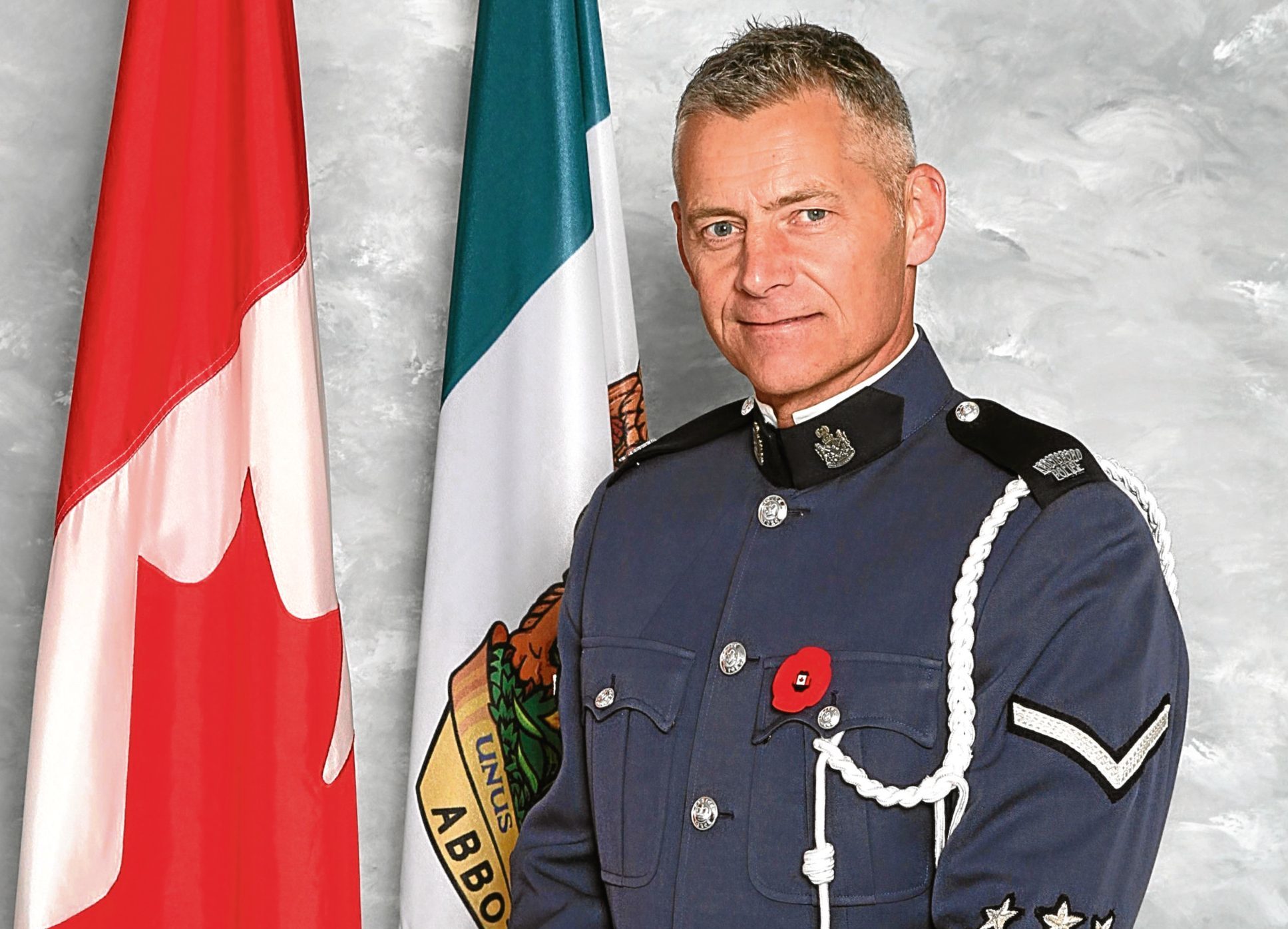 PC John Davidson, 53, a former British police officer who was shot dead while serving in Canada. (Abbotsford Police Department/PA Wire)