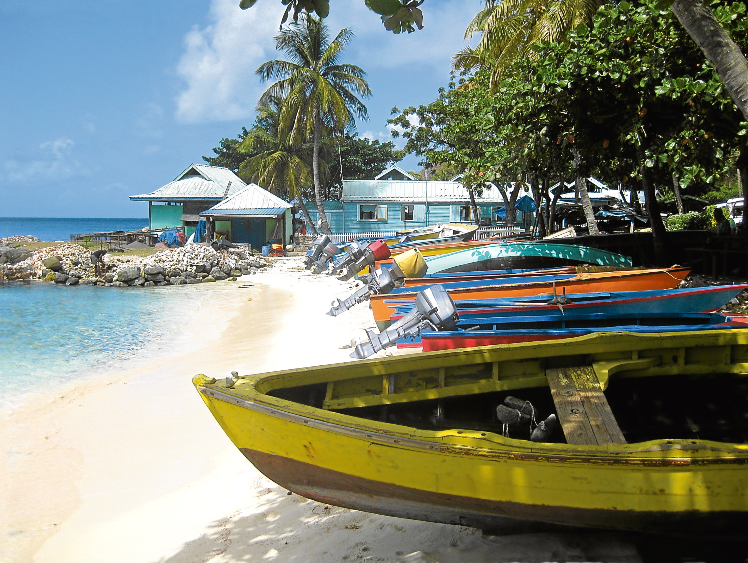 Golden sands and crystal clear waters make Mustique a perfect holiday destination (Getty Images)