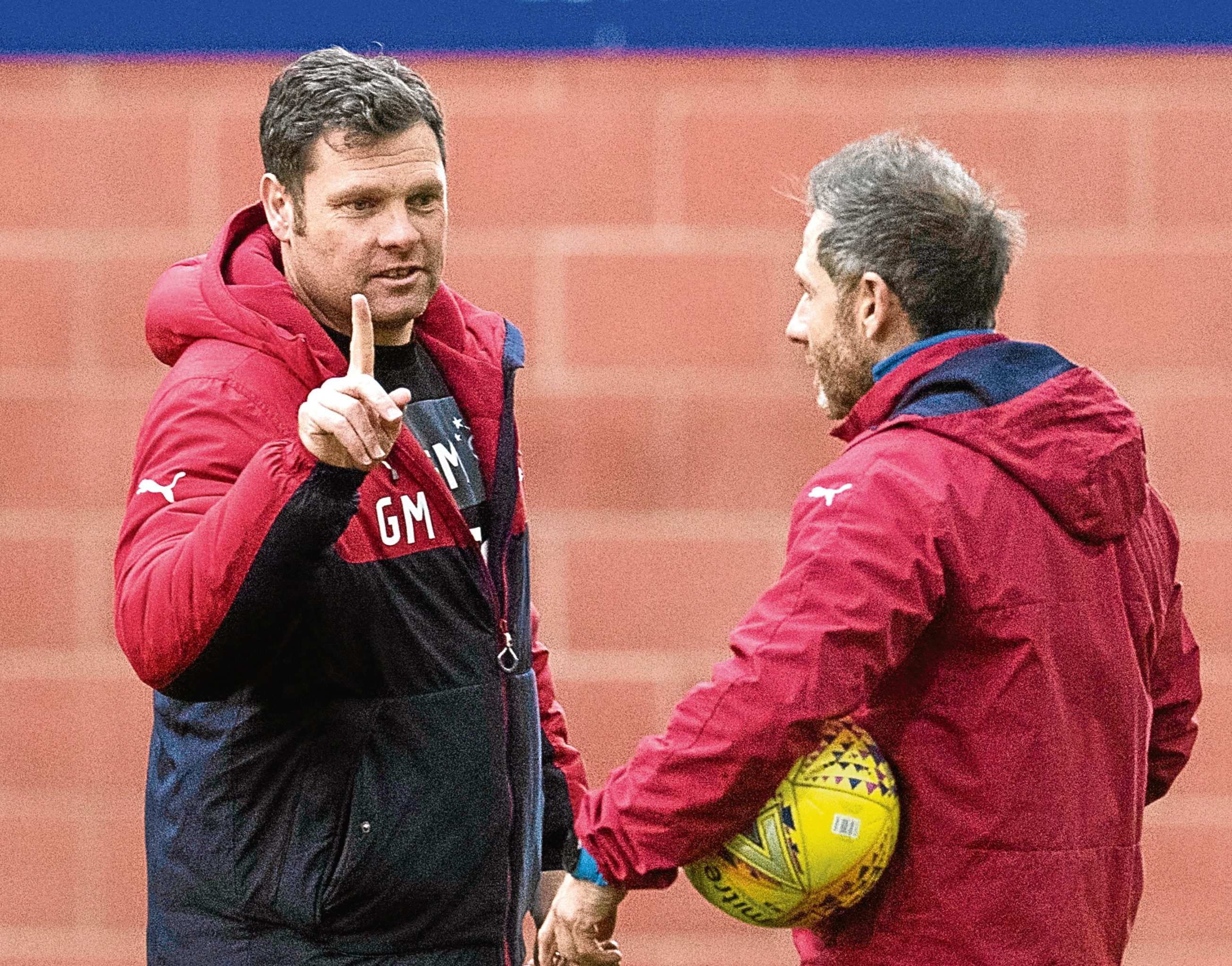 Rangers interim manager Graeme Murty (left) (SNS)