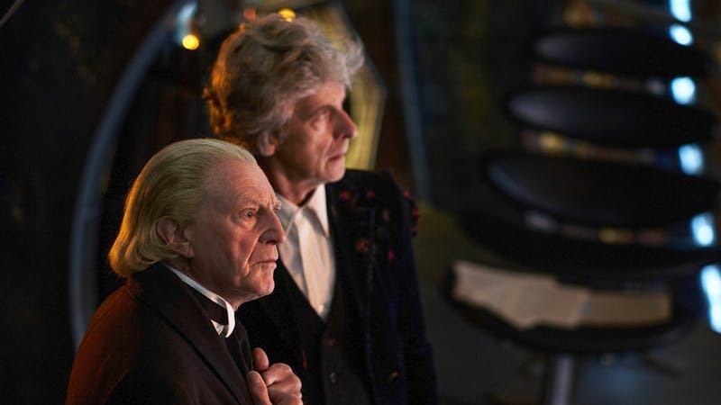 David Bradley plays the First Doctor in the sci-fi show’s Christmas special (BBC)