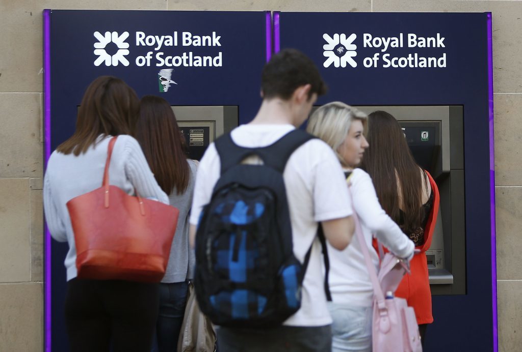 Royal Bank of Scotland ATM machines (PA)