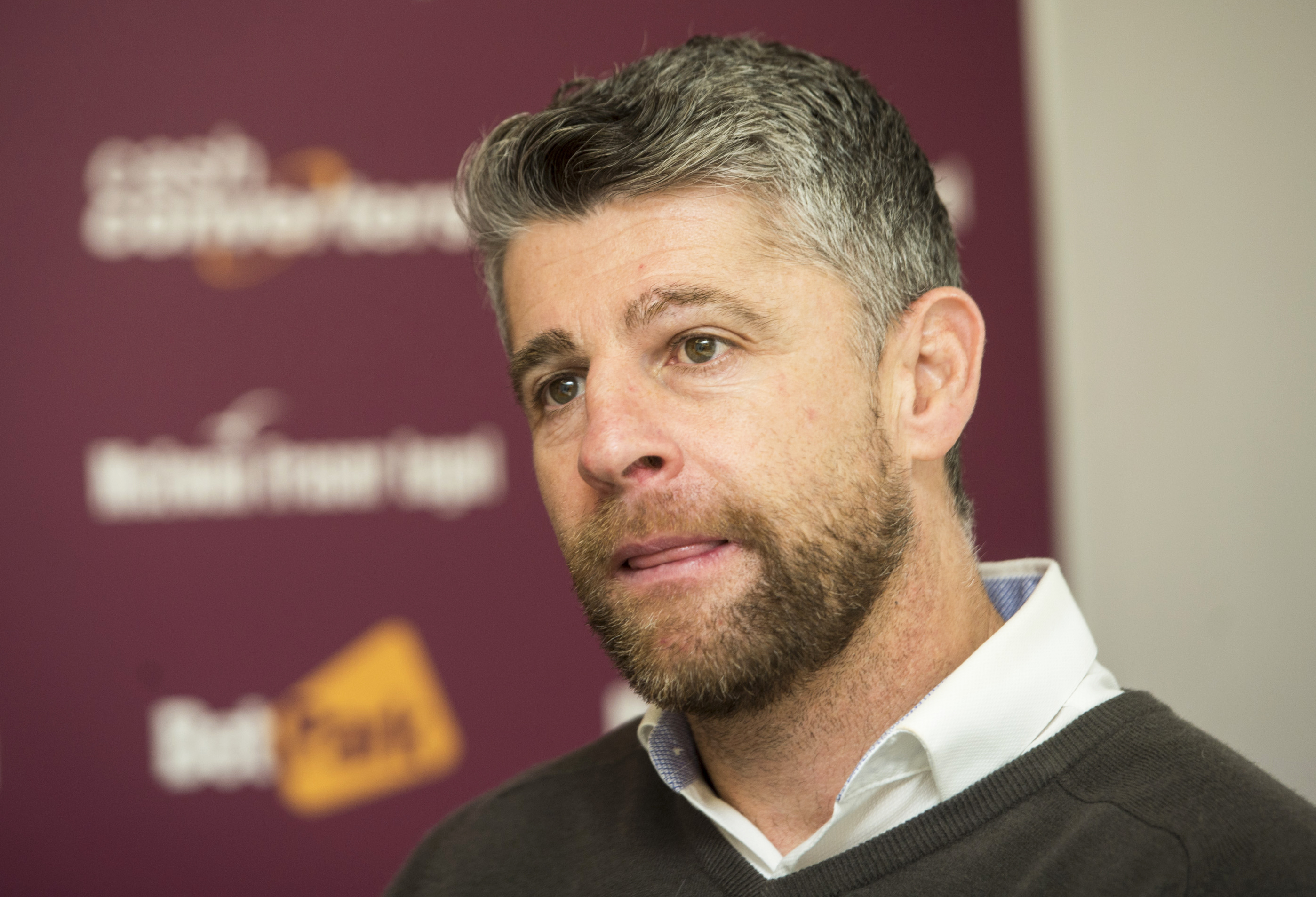 Motherwell Manager Stephen Robinson (SNS)