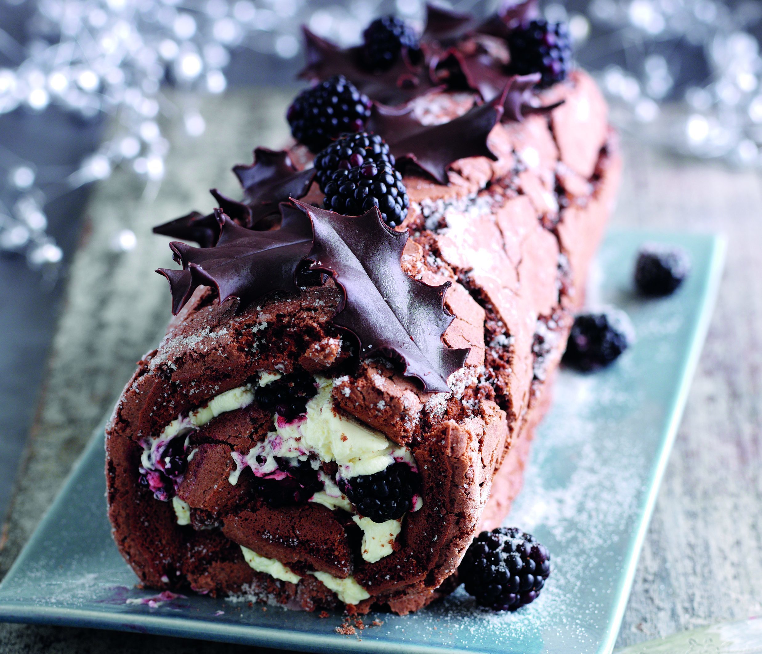 Chocolate Roulade (Seasonal Berries)