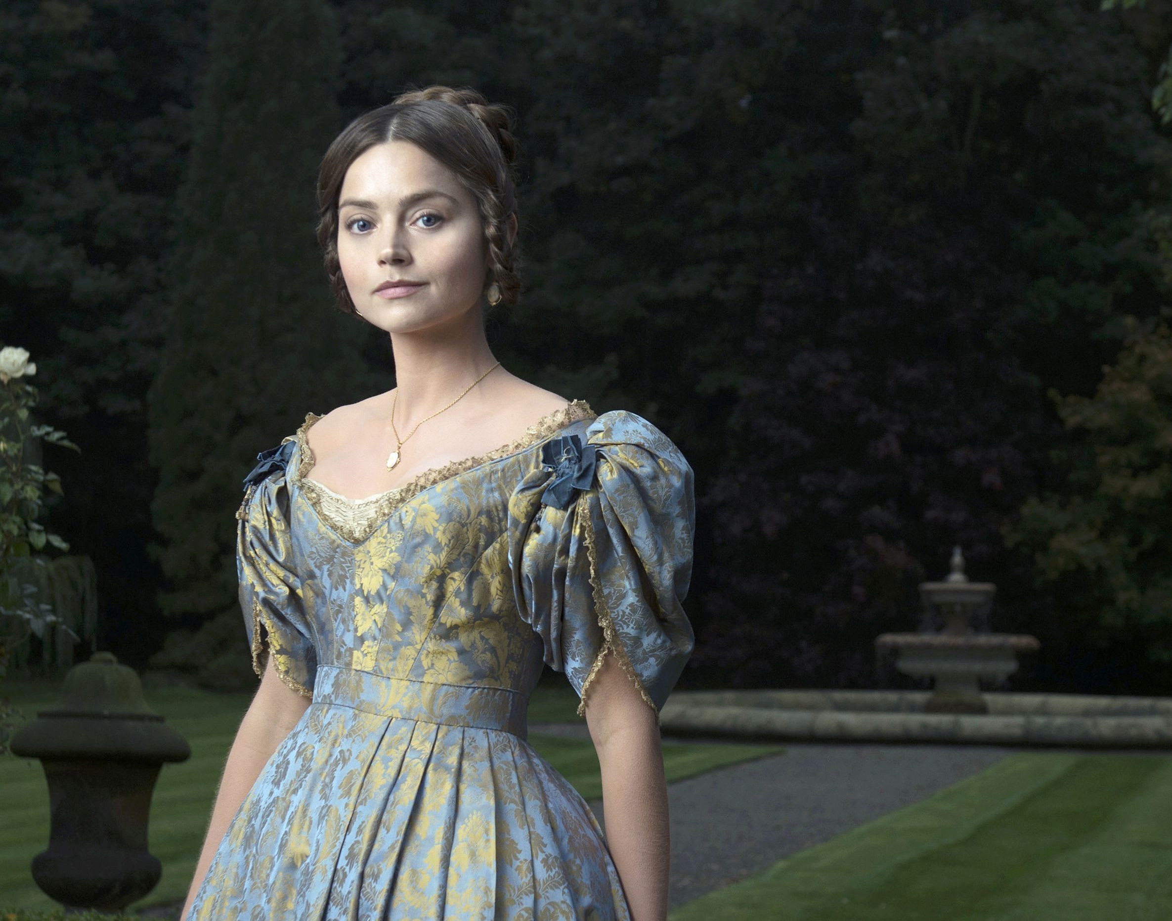 Jenna Coleman as Queen Victoria in ITV’s drama series Victoria (ITV)