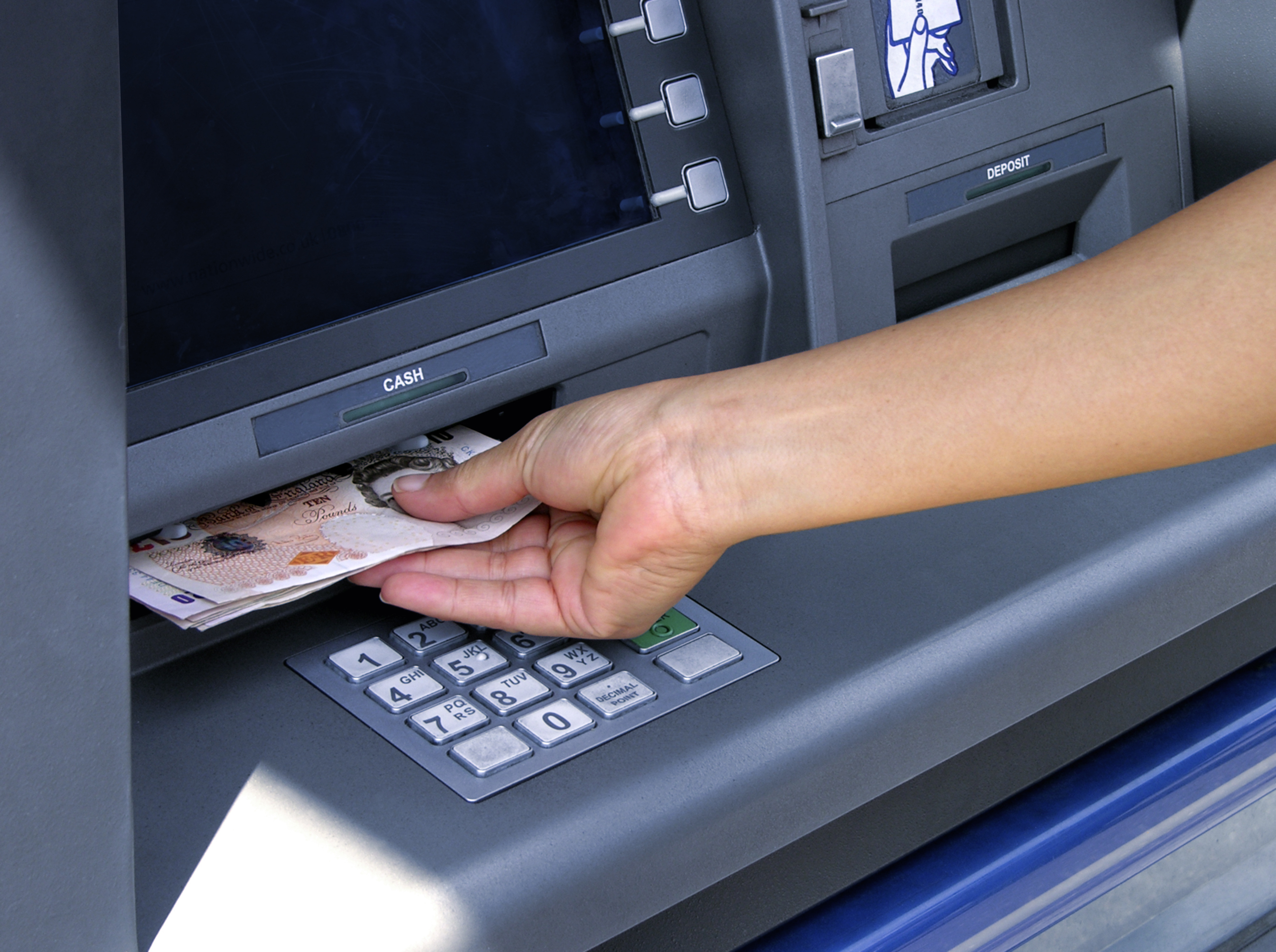 Consumer group Which? said it is concerned that a row over the funding of the ATM network could lead to widespread closures of cash machines (iStock)