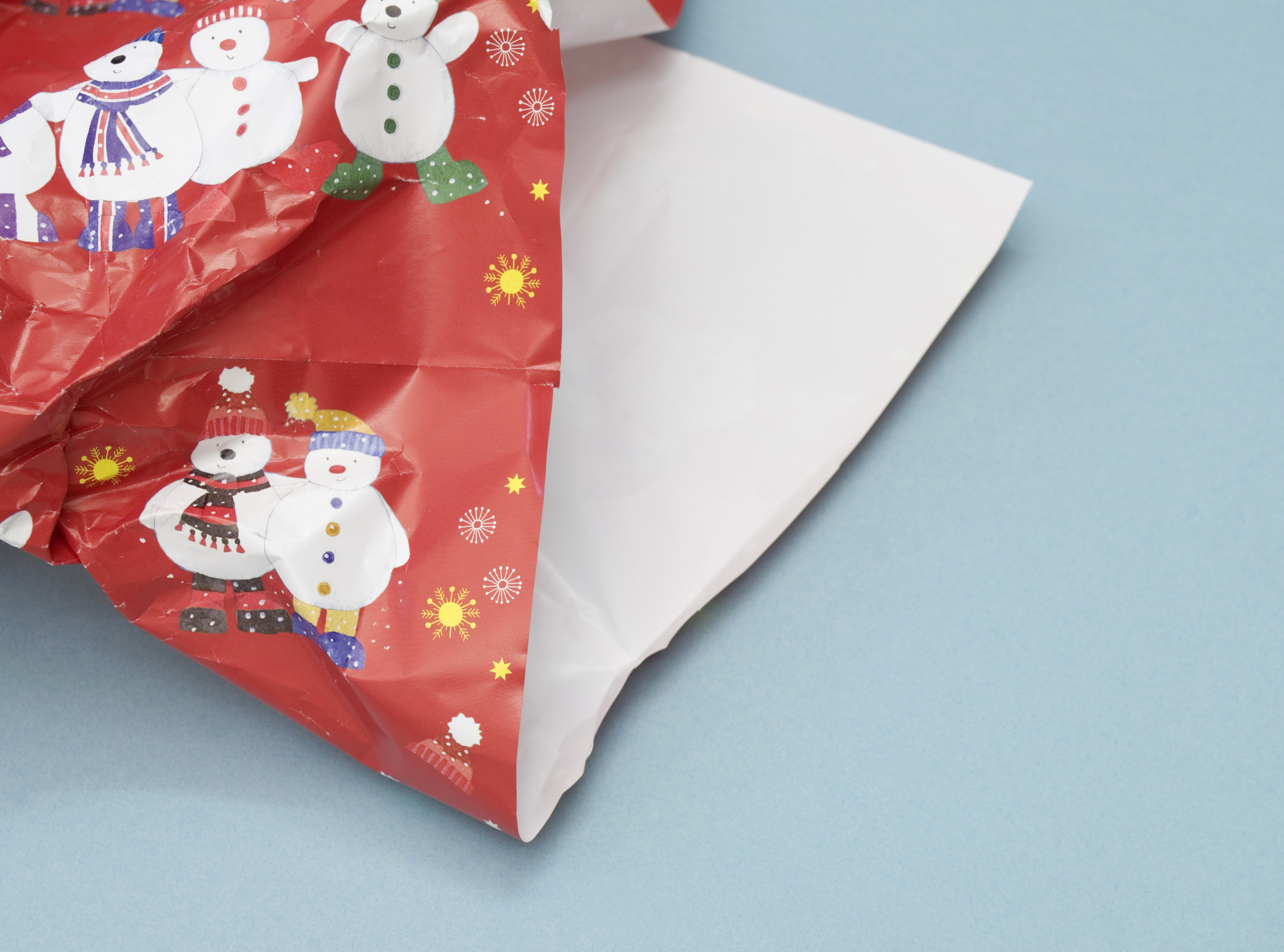 Discarded Christmas present paper (iStock)