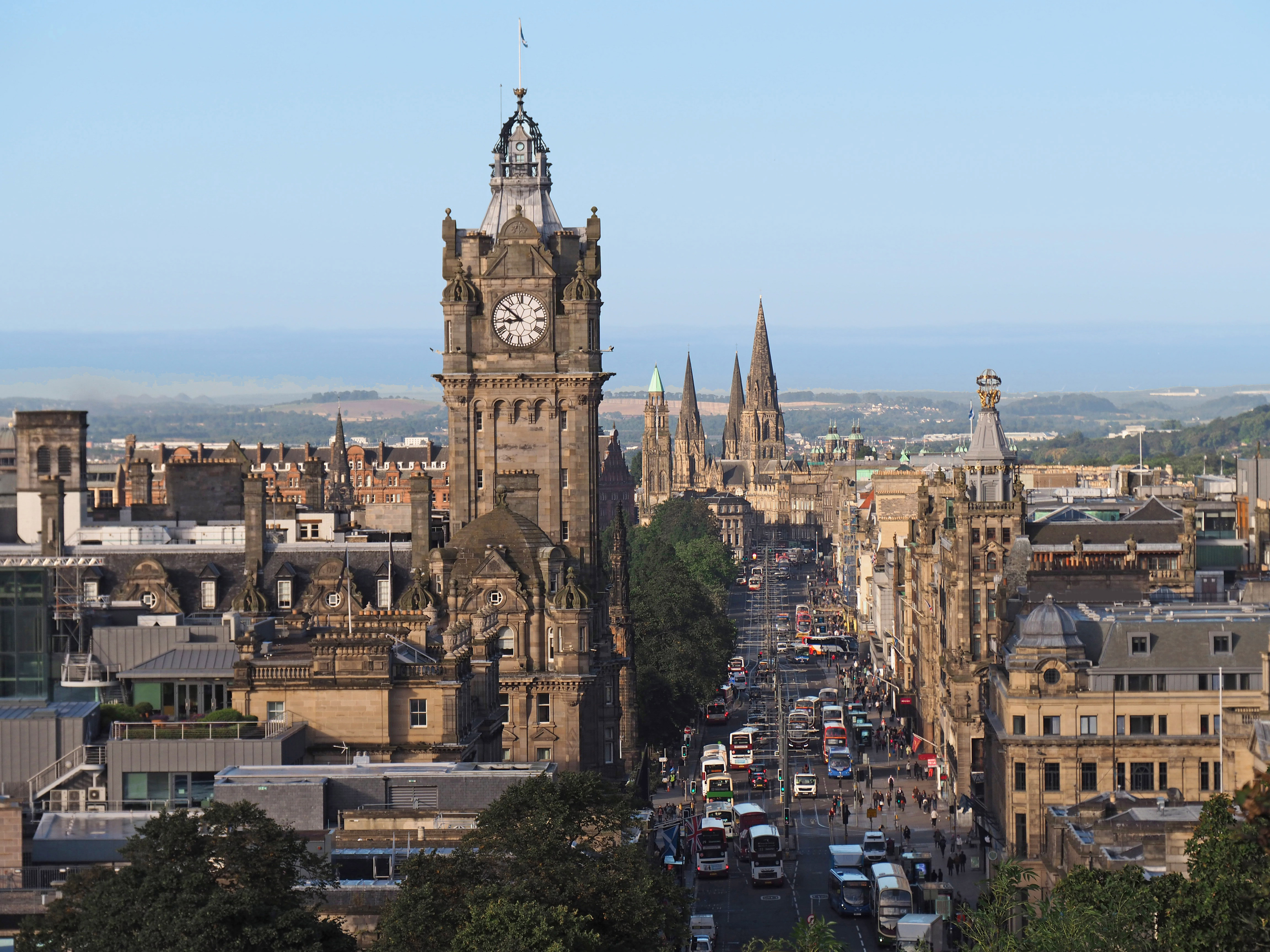 Edinburgh was described by the restaurant guide as 'unrivalled outside London' (iStock)