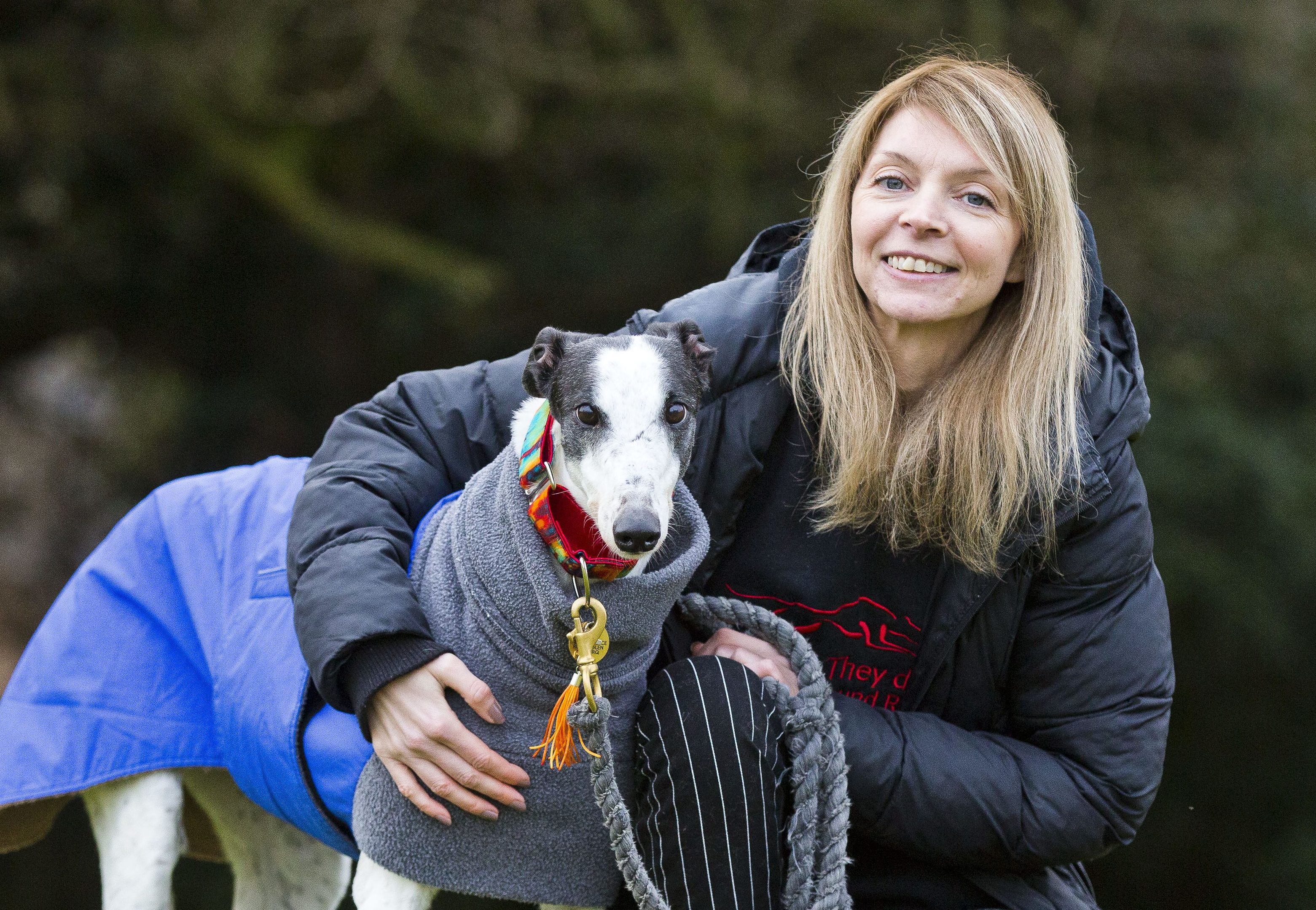 Jacqui Honeyman saved hope the Grey Hound from being eaten in China (Jamie Williamson)