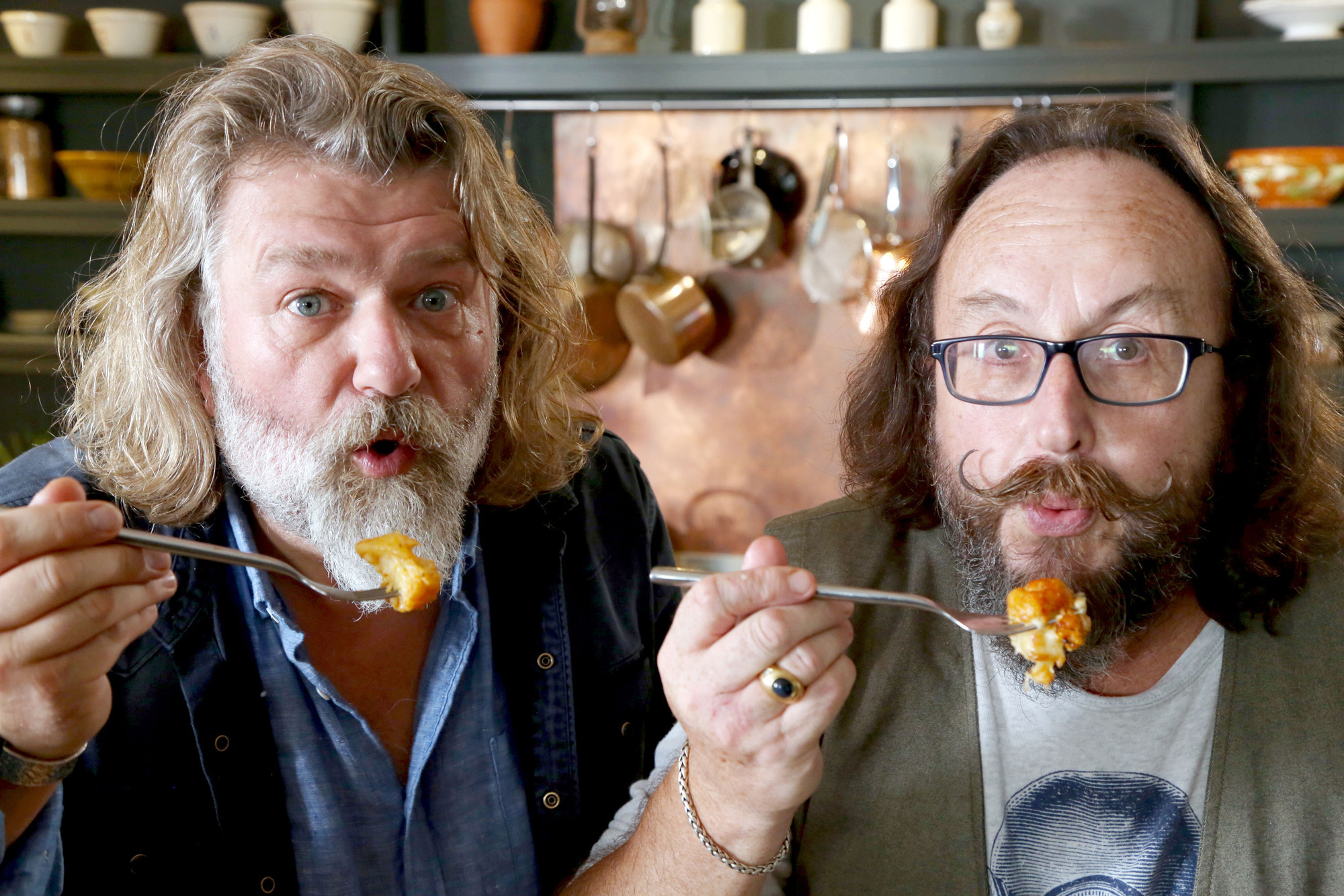 Hairy Bikers Si King and Dave Myers have some delicious curry recipes (Hungry Gap Productions)