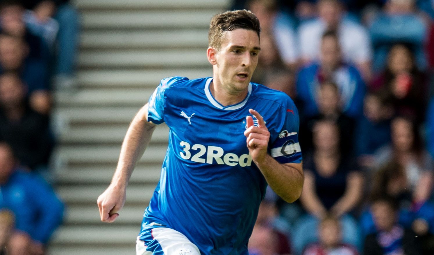 Rangers' club captain Lee Wallace (SNS Group / Ross Parker)