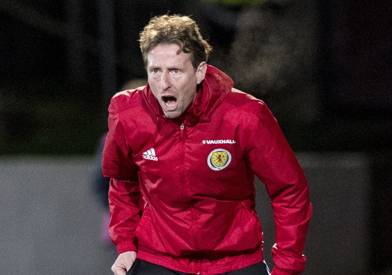 Scotland U21 head coach Scot Gemmill (SNS)