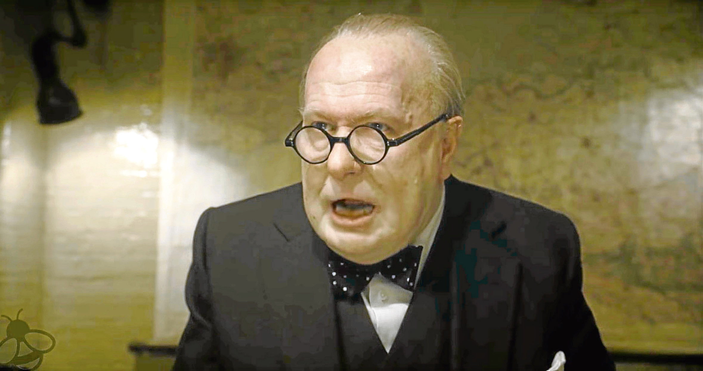 Gary Oldman as Winston Churchill in the film Darkest Hour