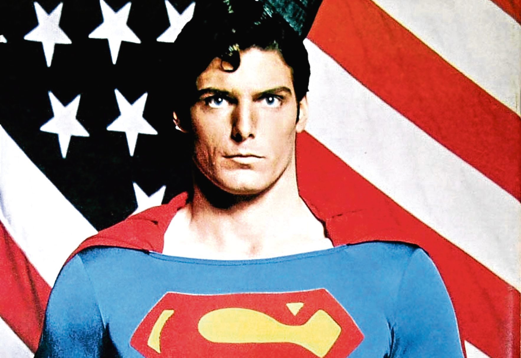 Christopher Reeve in the 1978 film Superman 
(Allstar/WARNER BROS.)