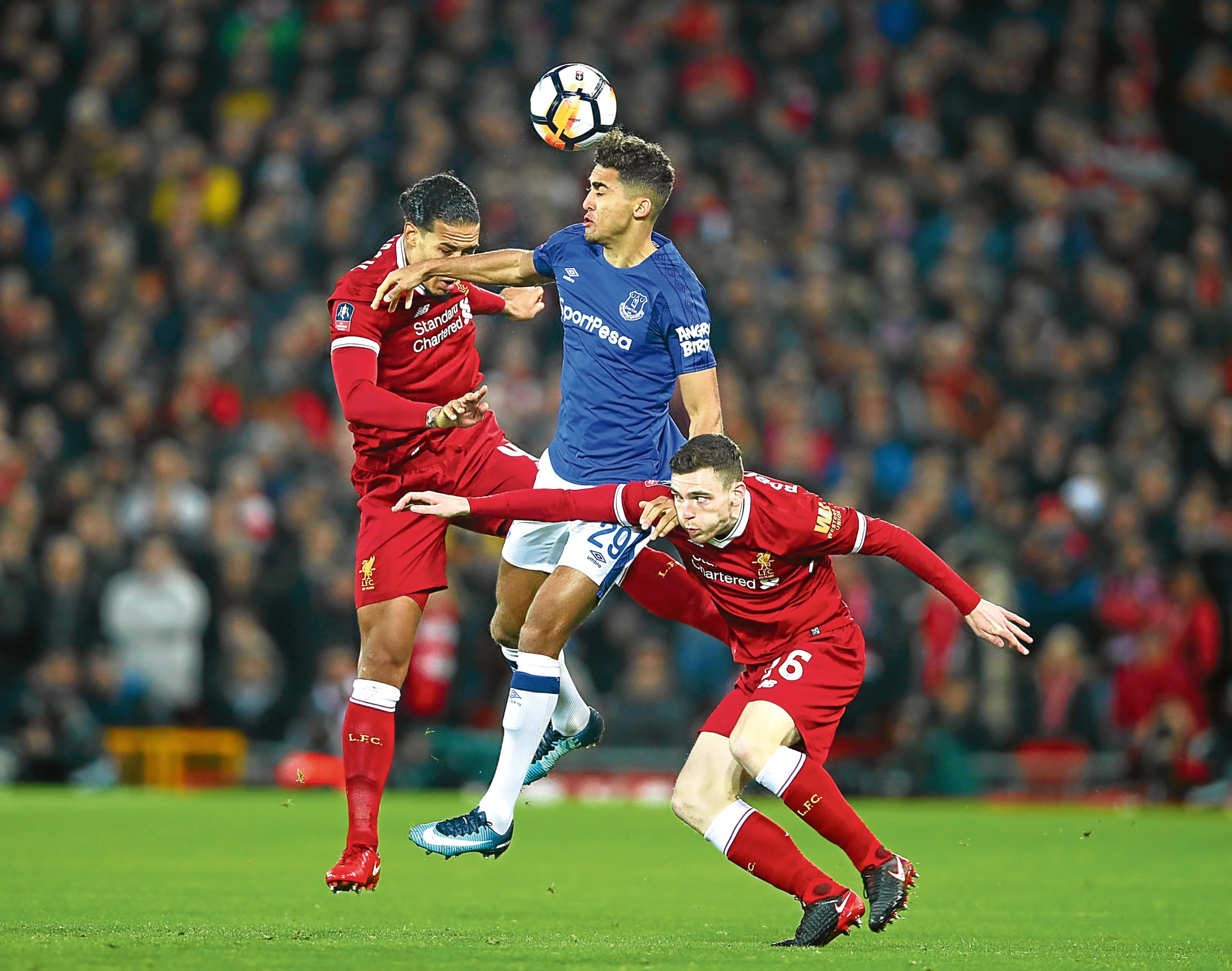 Andy Robertson teams up with Virgil van Dijk (Getty Images)