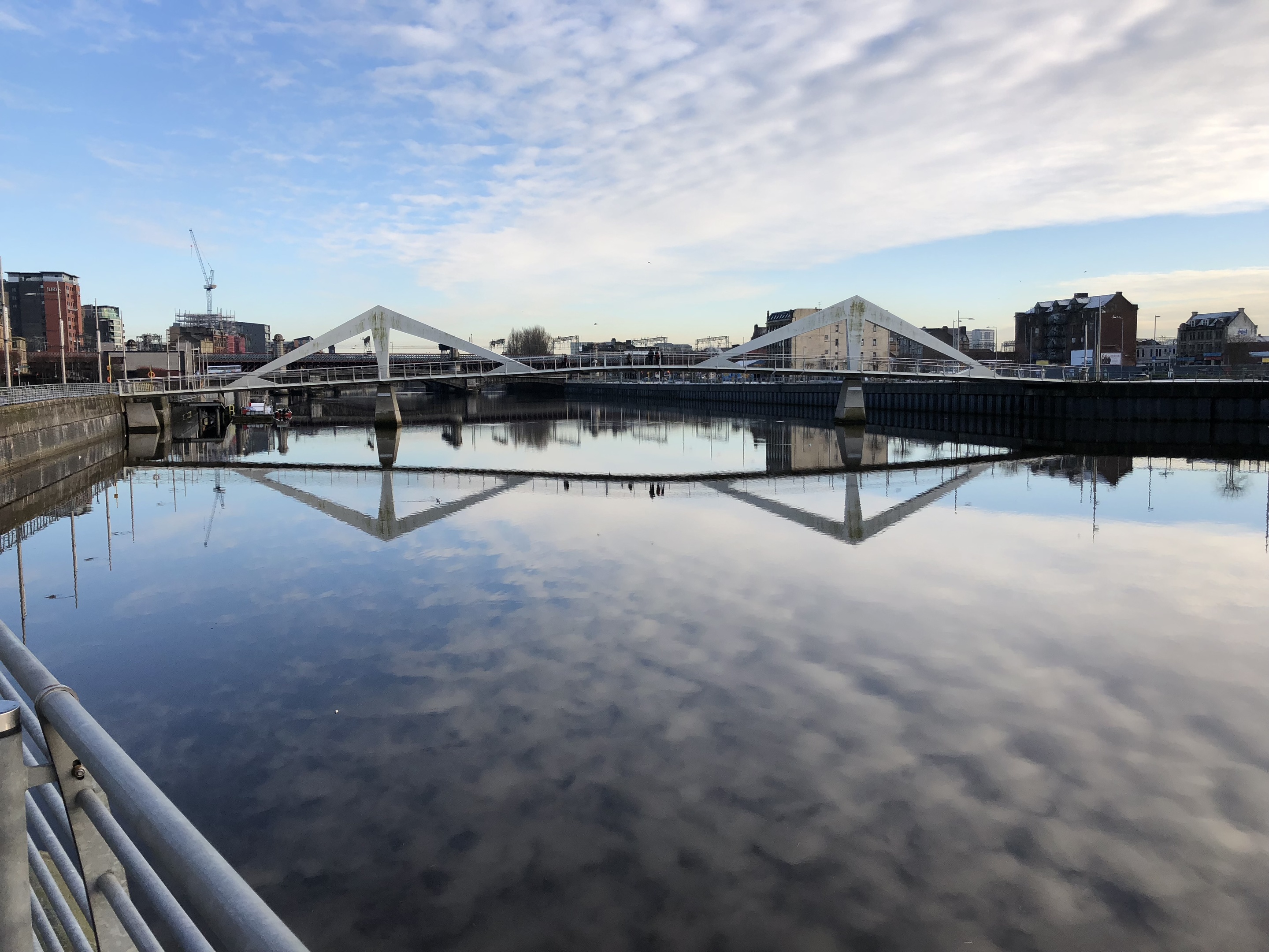 Glasgow's Tradeston Bridge (Ross Crae / DC Thomson)