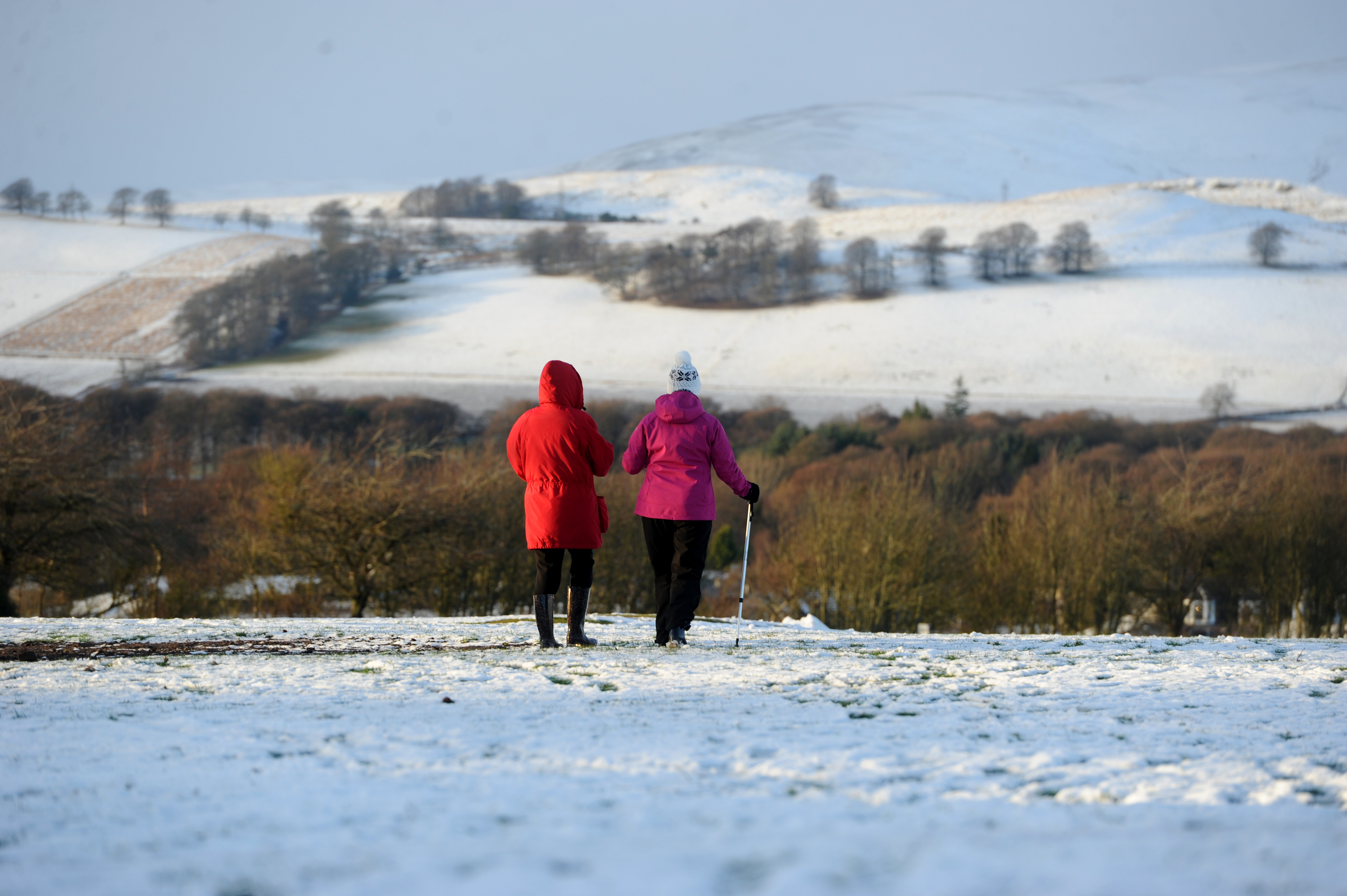 Snow in Kirriemuir (Kim Cessford / D C Thomson)