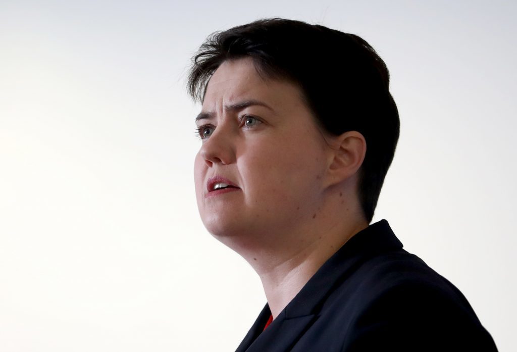 Scottish Conservative party leader Ruth Davidson, who has said that she is "frustrated" over delays to promised amendments to key Brexit legislation. (Jane Barlow/PA Wire)