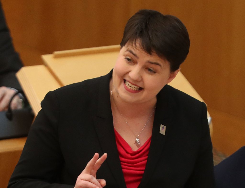 Scottish Conservative leader Ruth Davidson (Andrew Milligan/PA Wire)