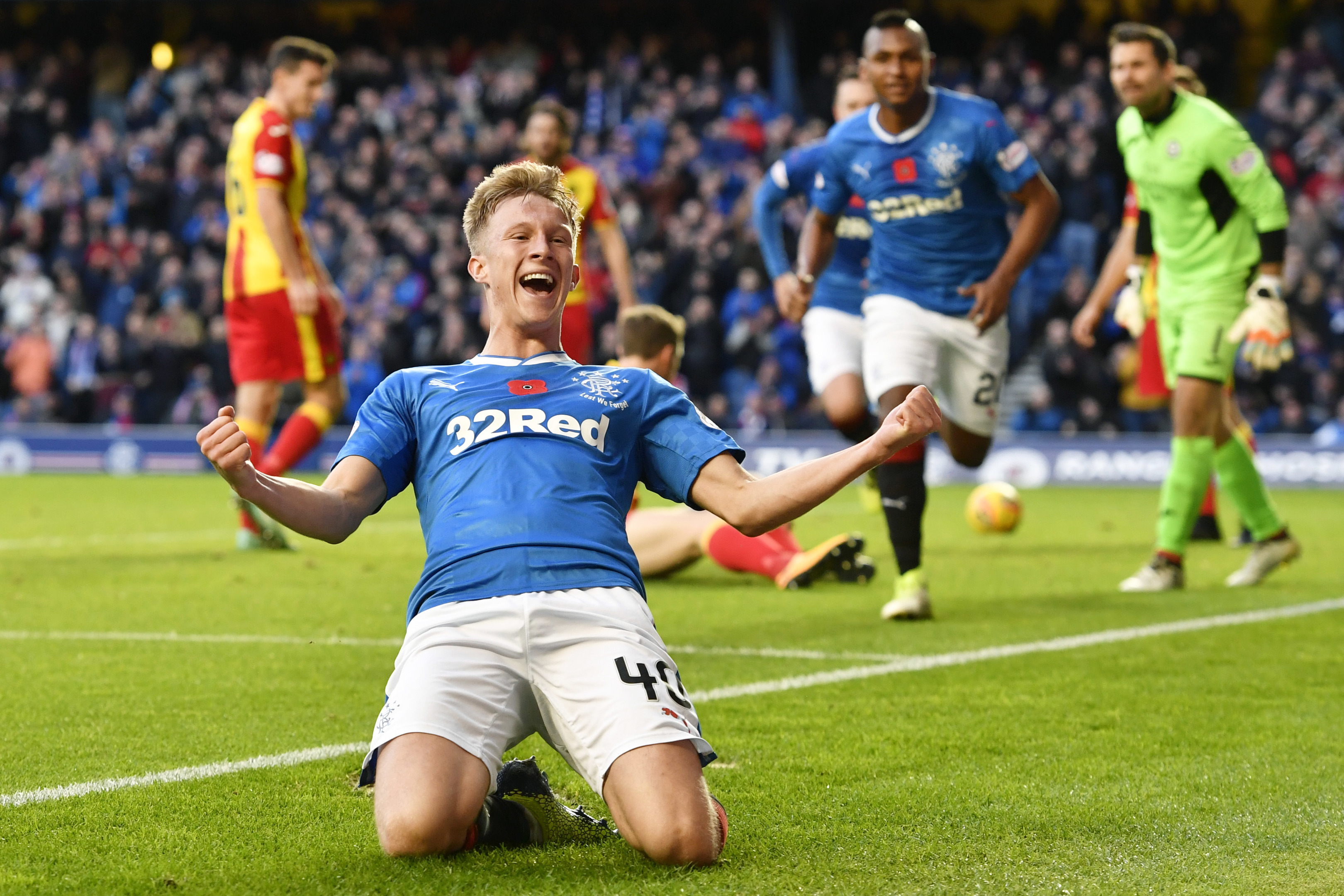 Rangers youngster Ross McCrorie (SNS Group)