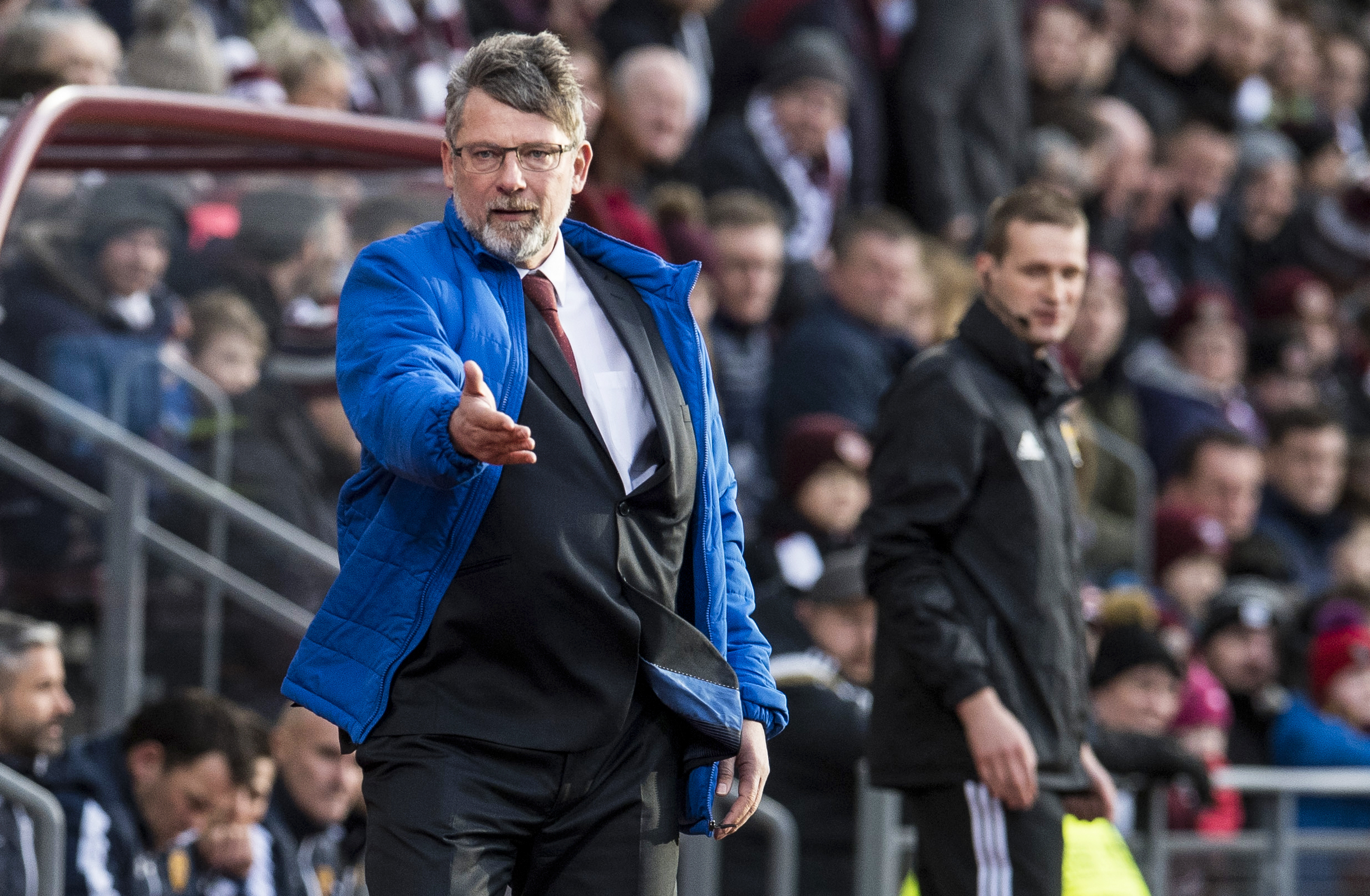 Hearts manager Craig Levein (SNS)