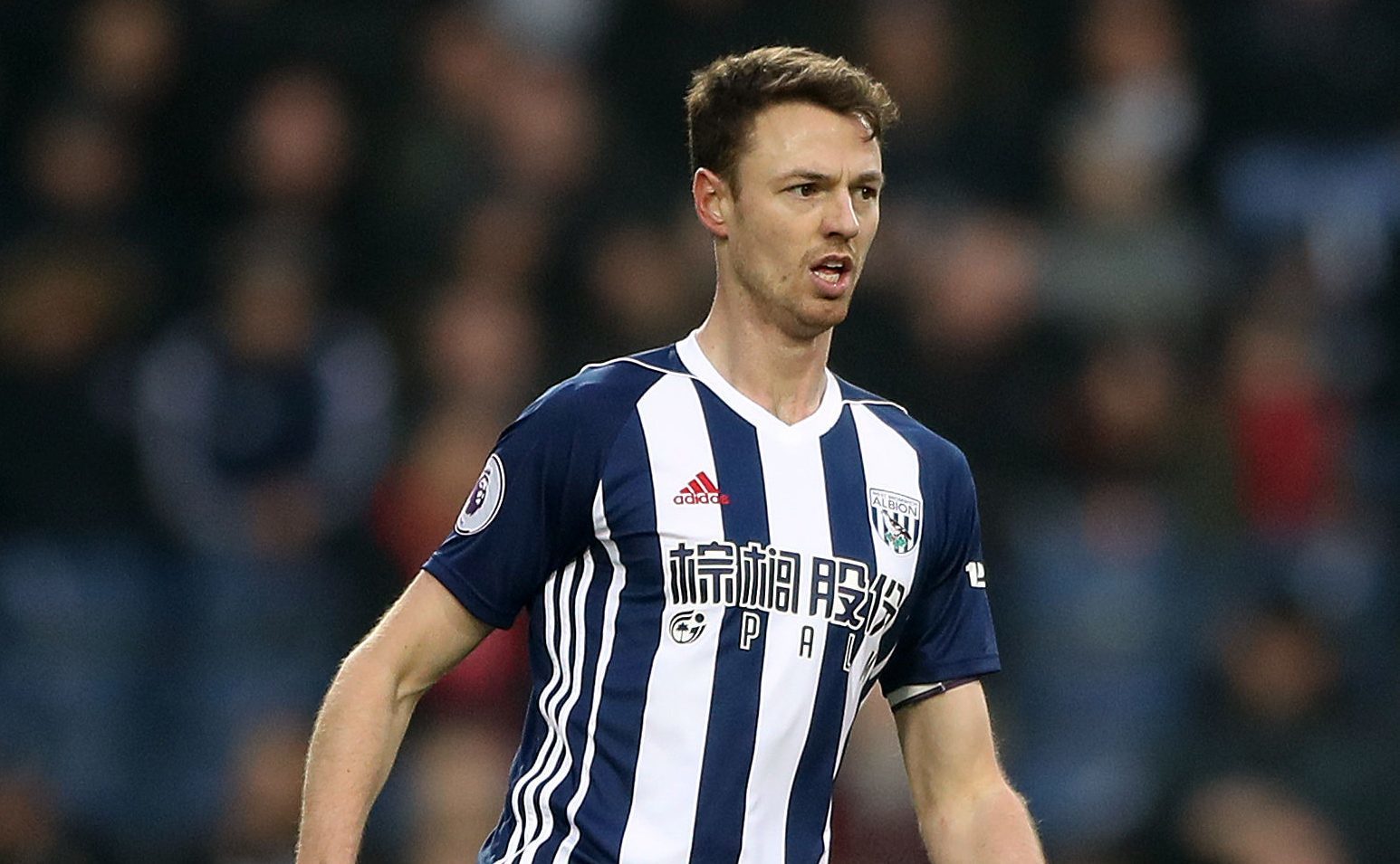 West Bromwich Albion's Jonny Evans (Nick Potts/PA Wire)