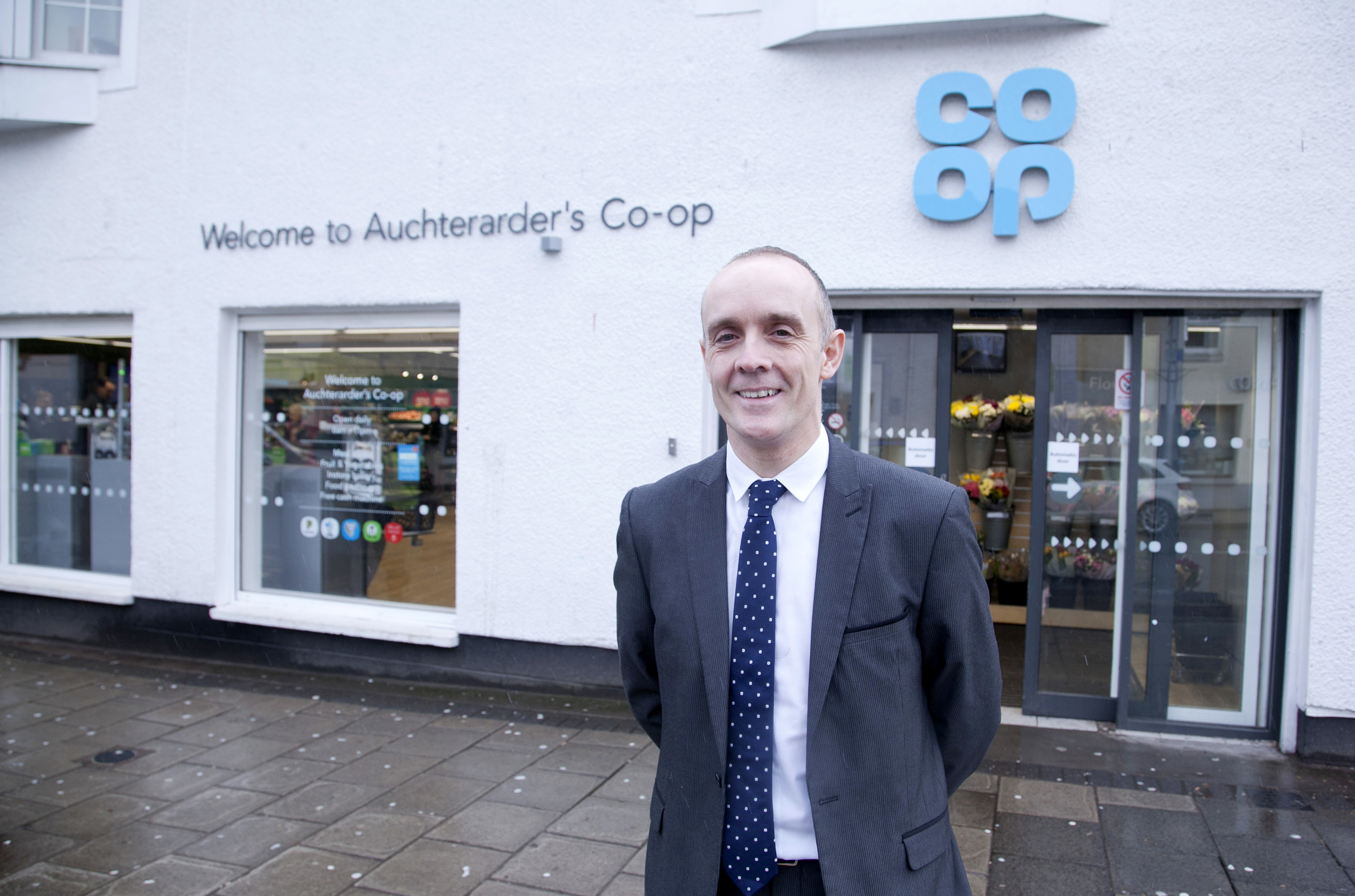 John McNeill, Co-op's divisional managing director (Alistair Linford)