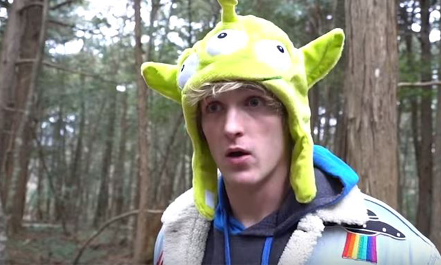 YouTuber Logan Paul, seen here in the video, has faced a huge backlash