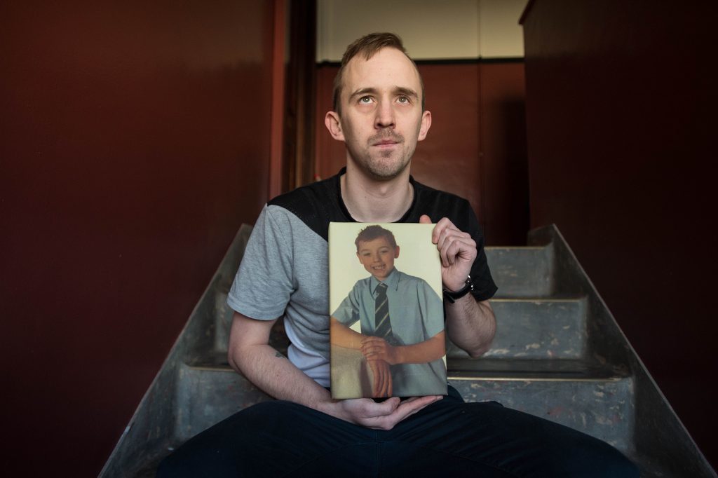 Ryan Williamson, whose son Ciaran was crushed by a gravestone in Craigston cemetery (Wattie Cheung)