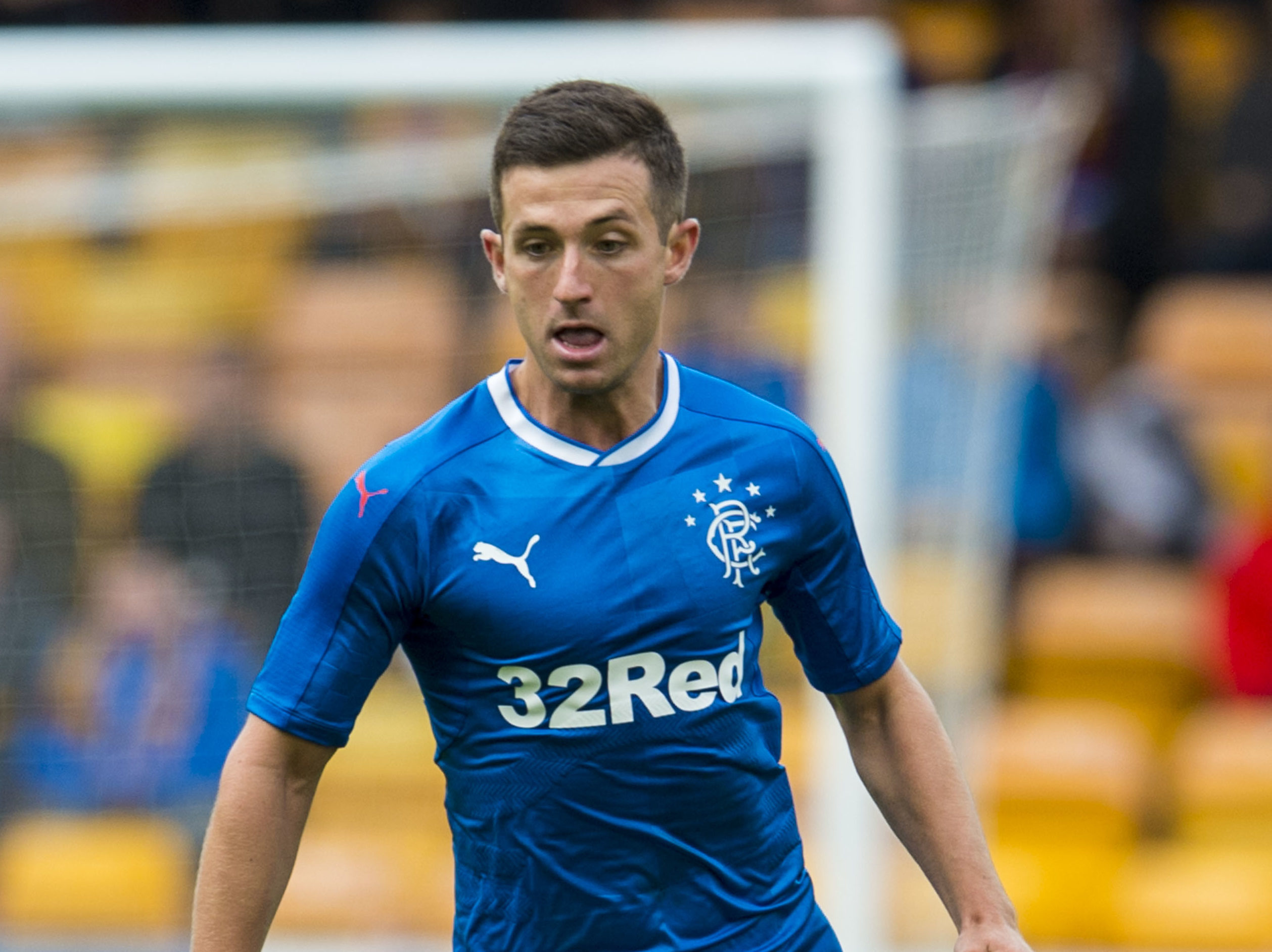 Jason Holt in action for Rangers (SNS)