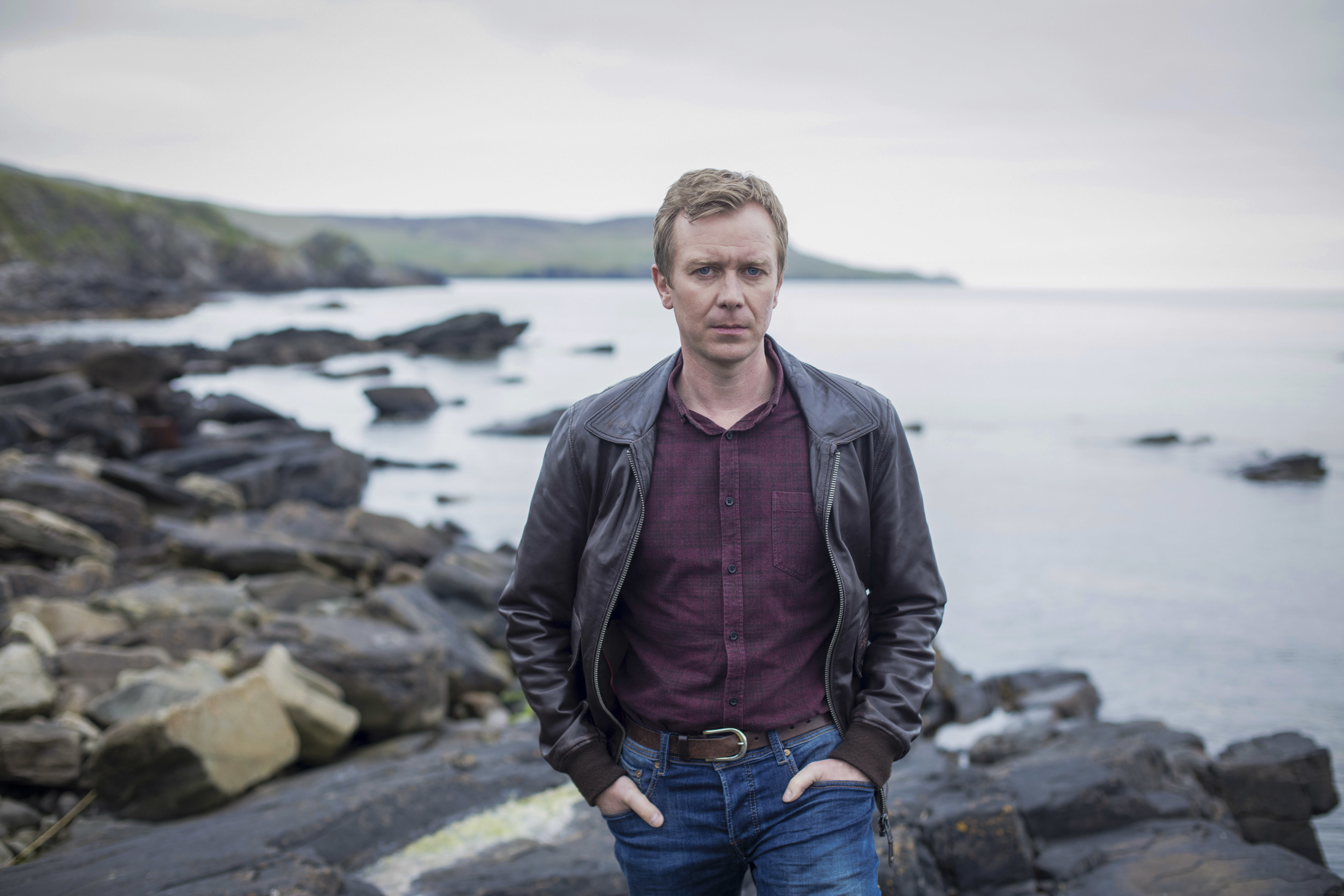 Steven Robertson plays DC Sandy Wilson in ITV drama Shetland (ITV Studios / Mark Mainz)