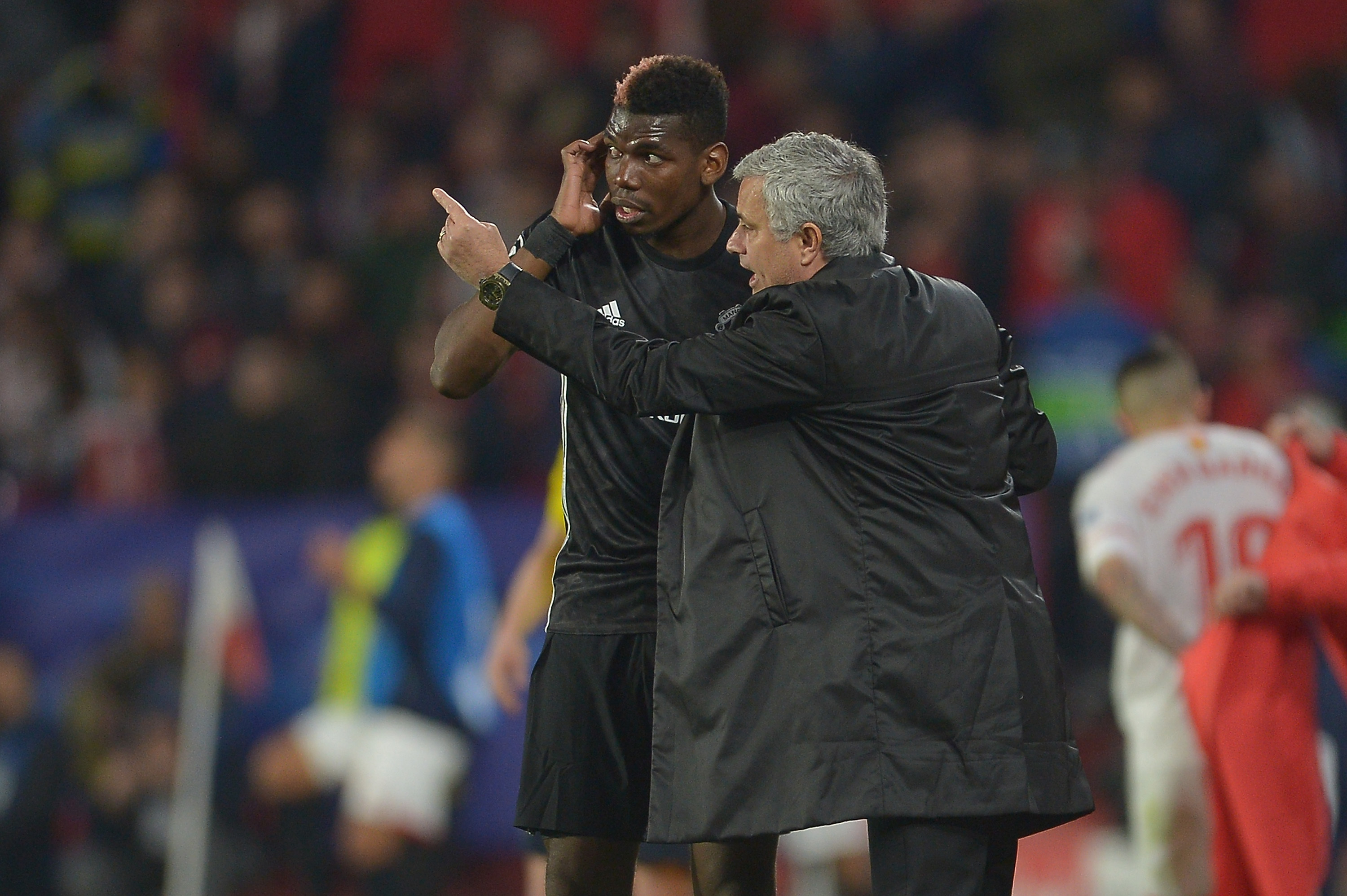 Mourinho and Pogba (Aitor Alcalde/Getty Images)