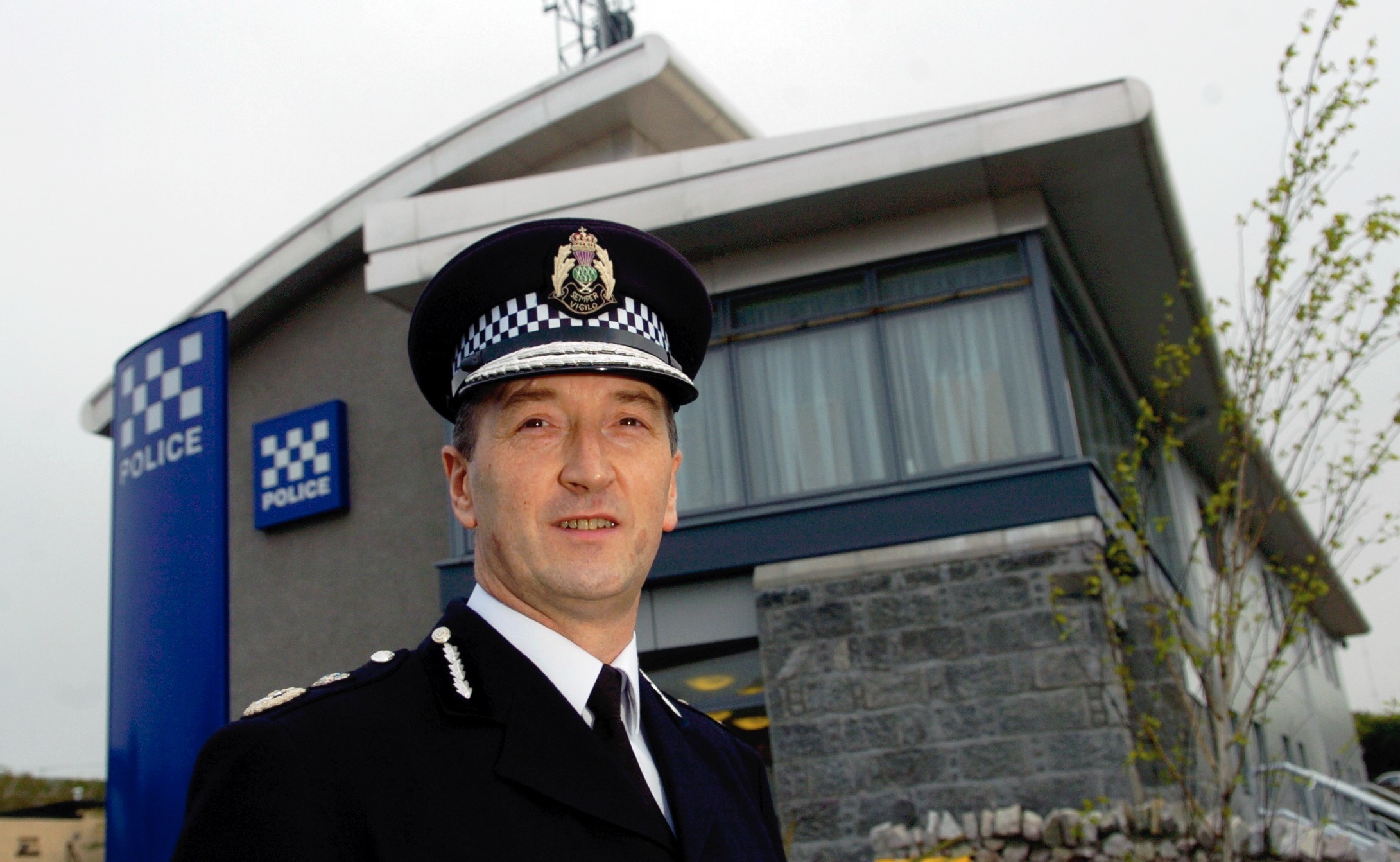 Colin McKerracher was Chief Constable of Grampian Police, pictured in 2005 (Kami Thomson / Press & Journal)