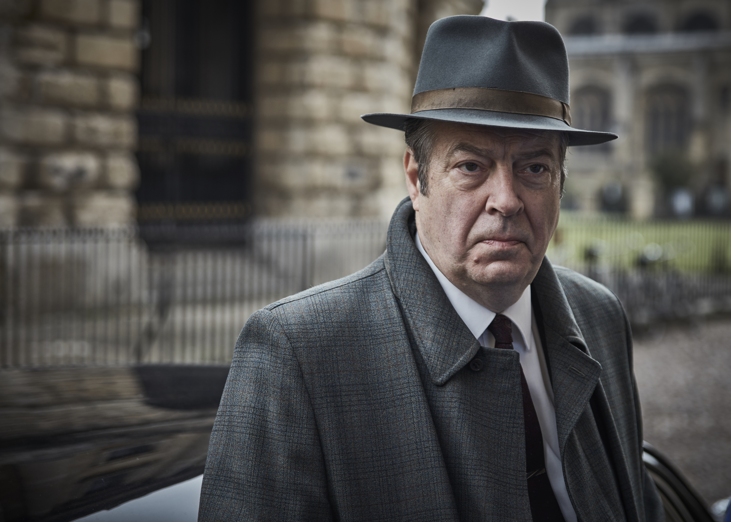 ROGER ALLAM as DCI Fred Thursday (Mammoth Screen/ITV)