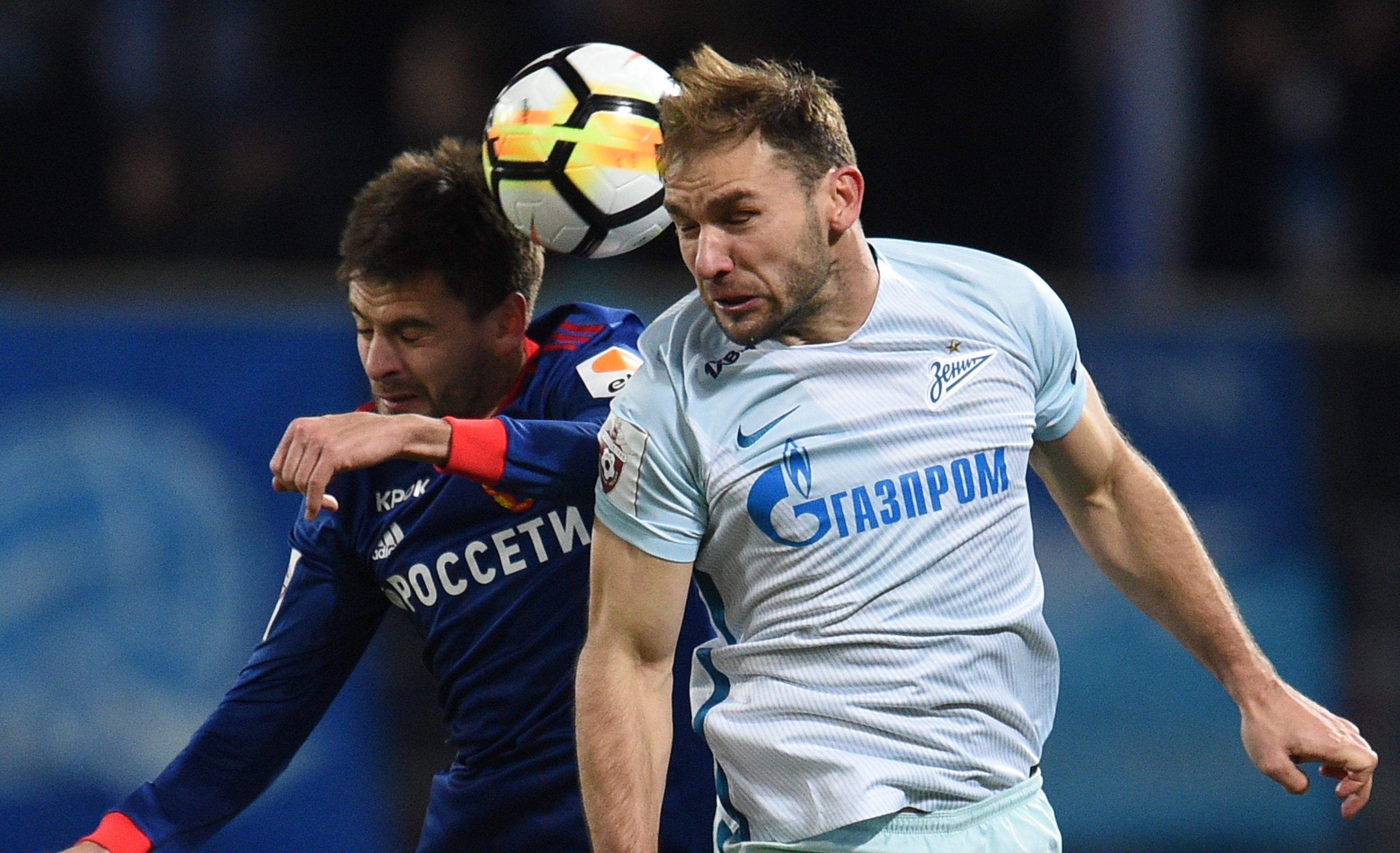 Branislav Ivanovic in action for Zenit against CSKA Moscow (Epsilon/Getty Images)