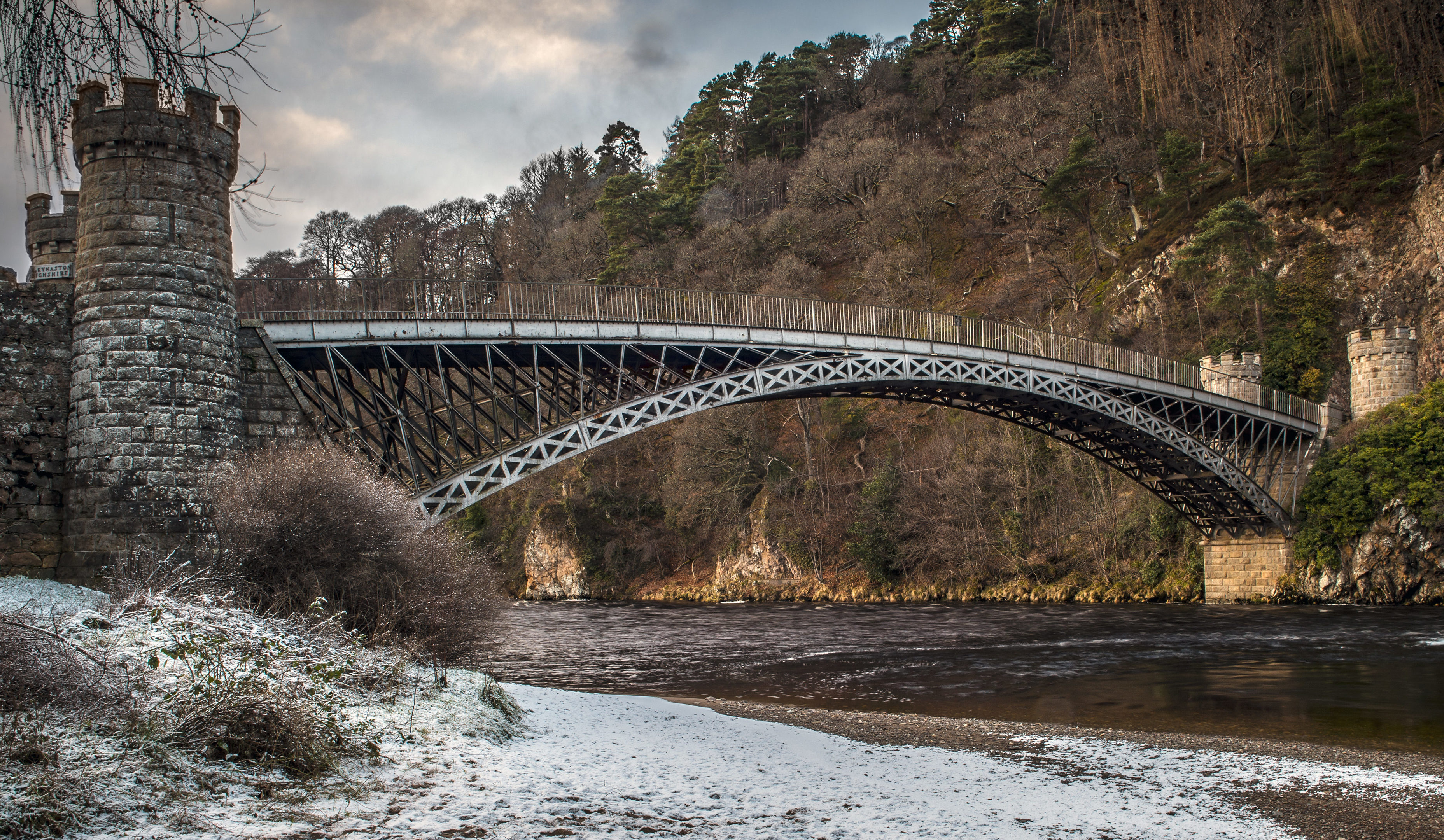 Craigellachie Bridge by Thomas Telford in Moray