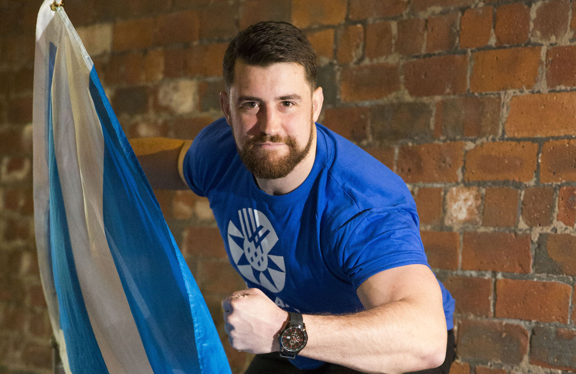 Team Scotland Wrestler Joe Hendry (Jeff Holmes/PA Wire)