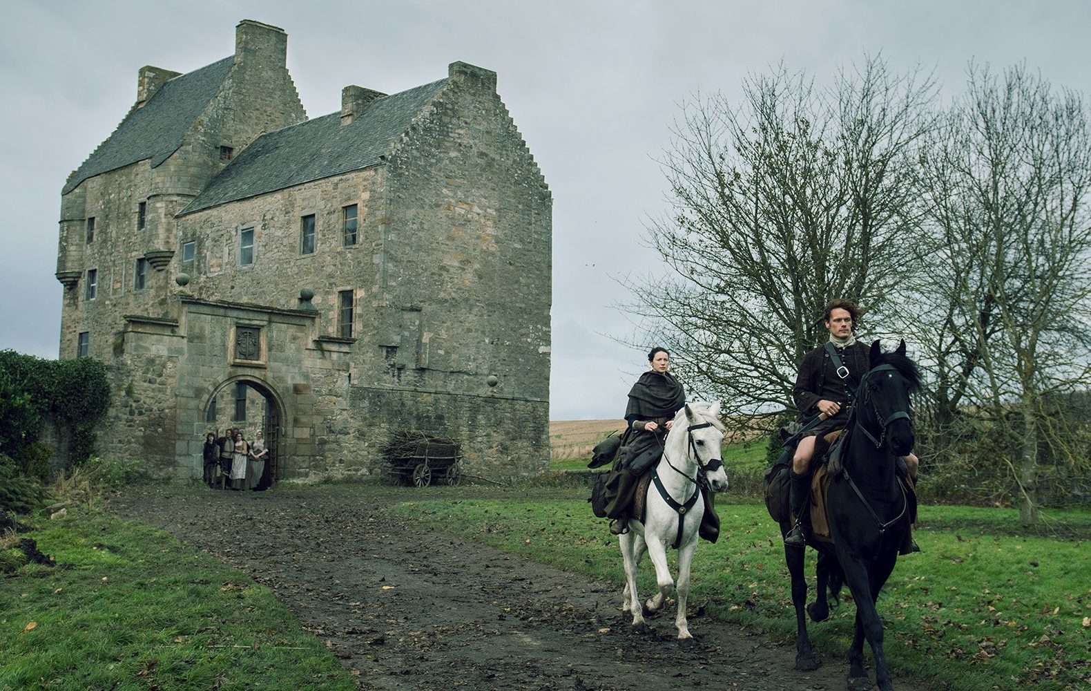 Lallybroch castle is one of the main tourism hotspots in Scotland fuelled by Outlander.