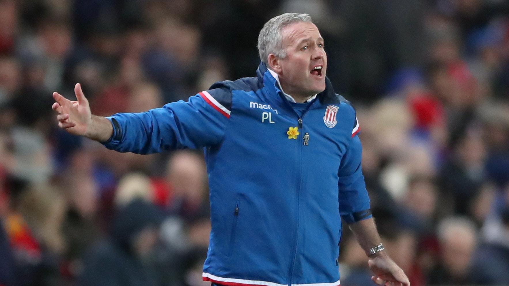 Stoke City boss Paul Lambert (PA)