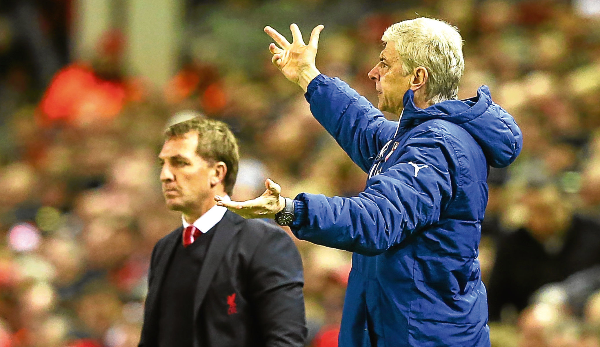 Brendan Rodgers has been linked with taking over from Arsene Wenger at Arsenal (Alex Livesey / Getty Images)