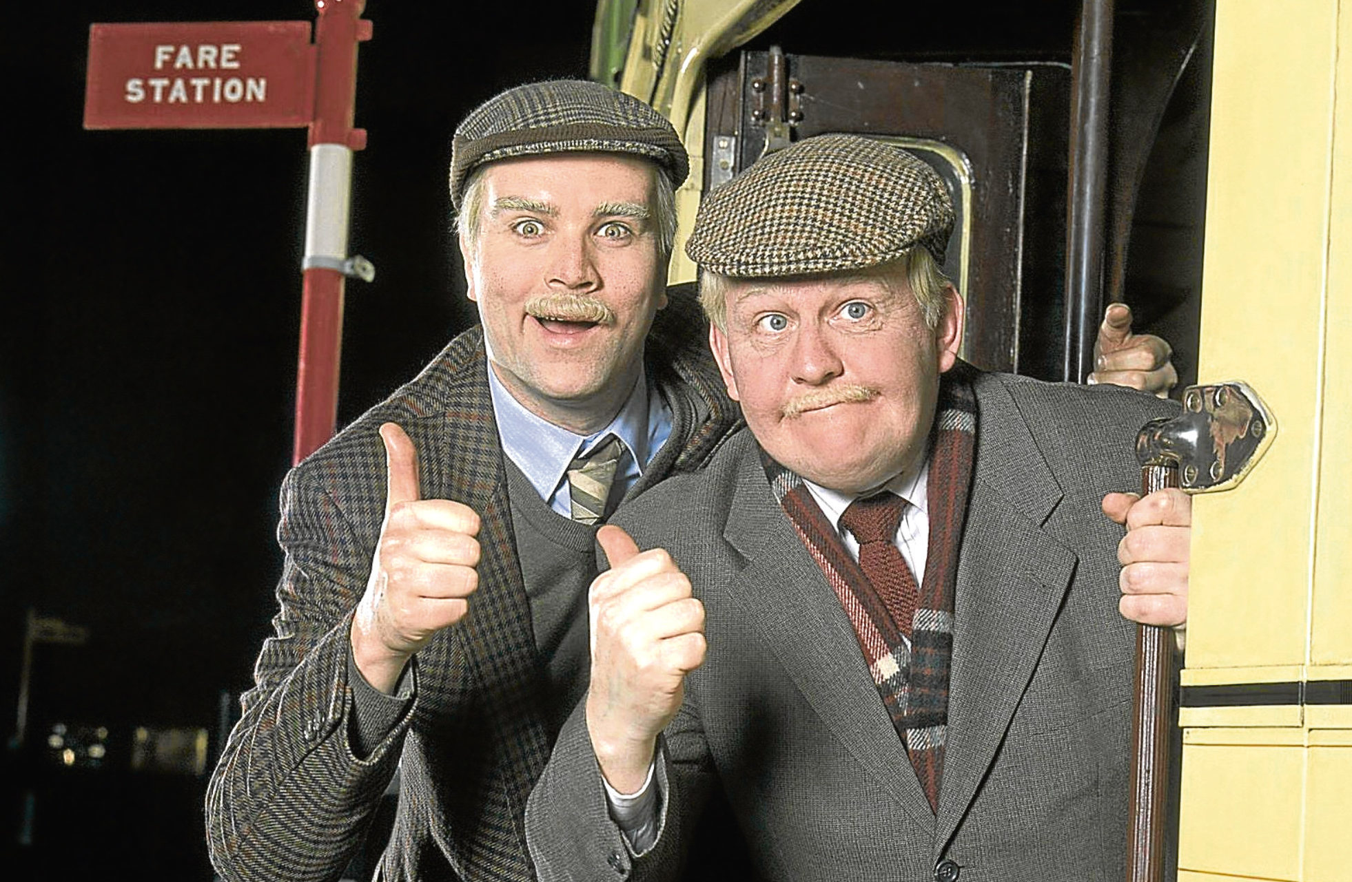 Ford Kiernan (right) alongside Greg Hemphill in Still Game (BBC)