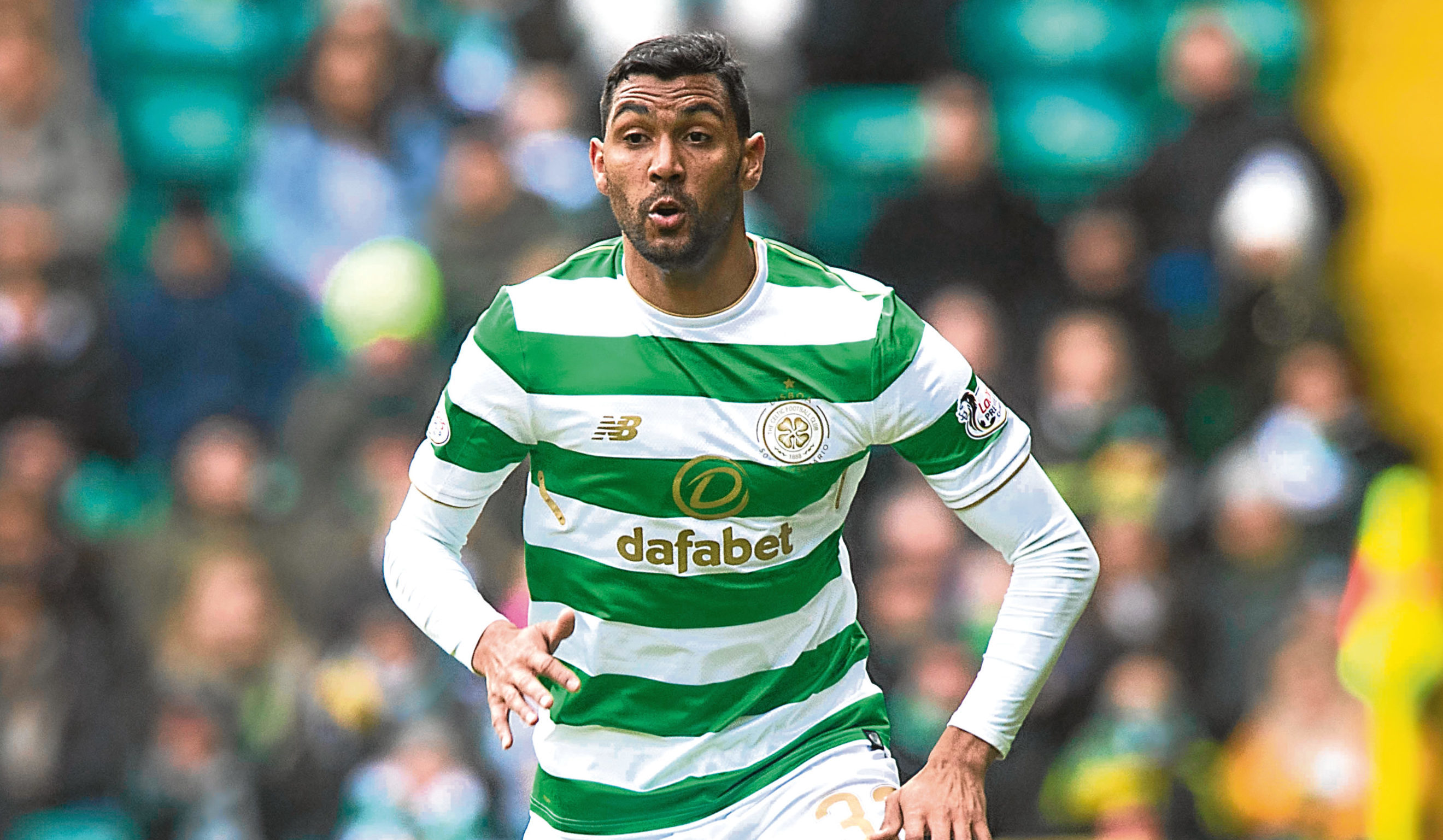 Celtic's Marvin Compper in action (SNS Group)